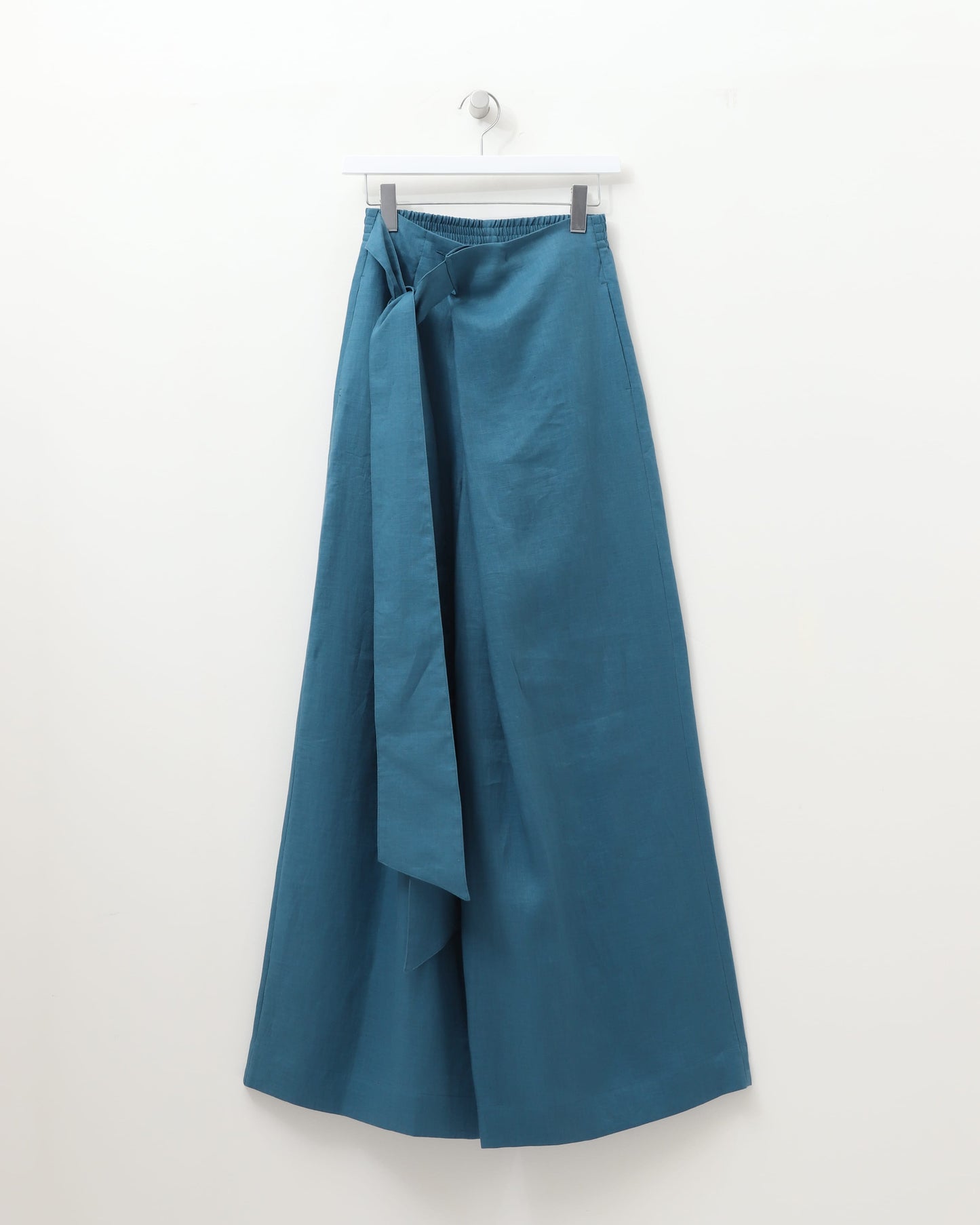 LINEN WIDE LEG PANTS 13268