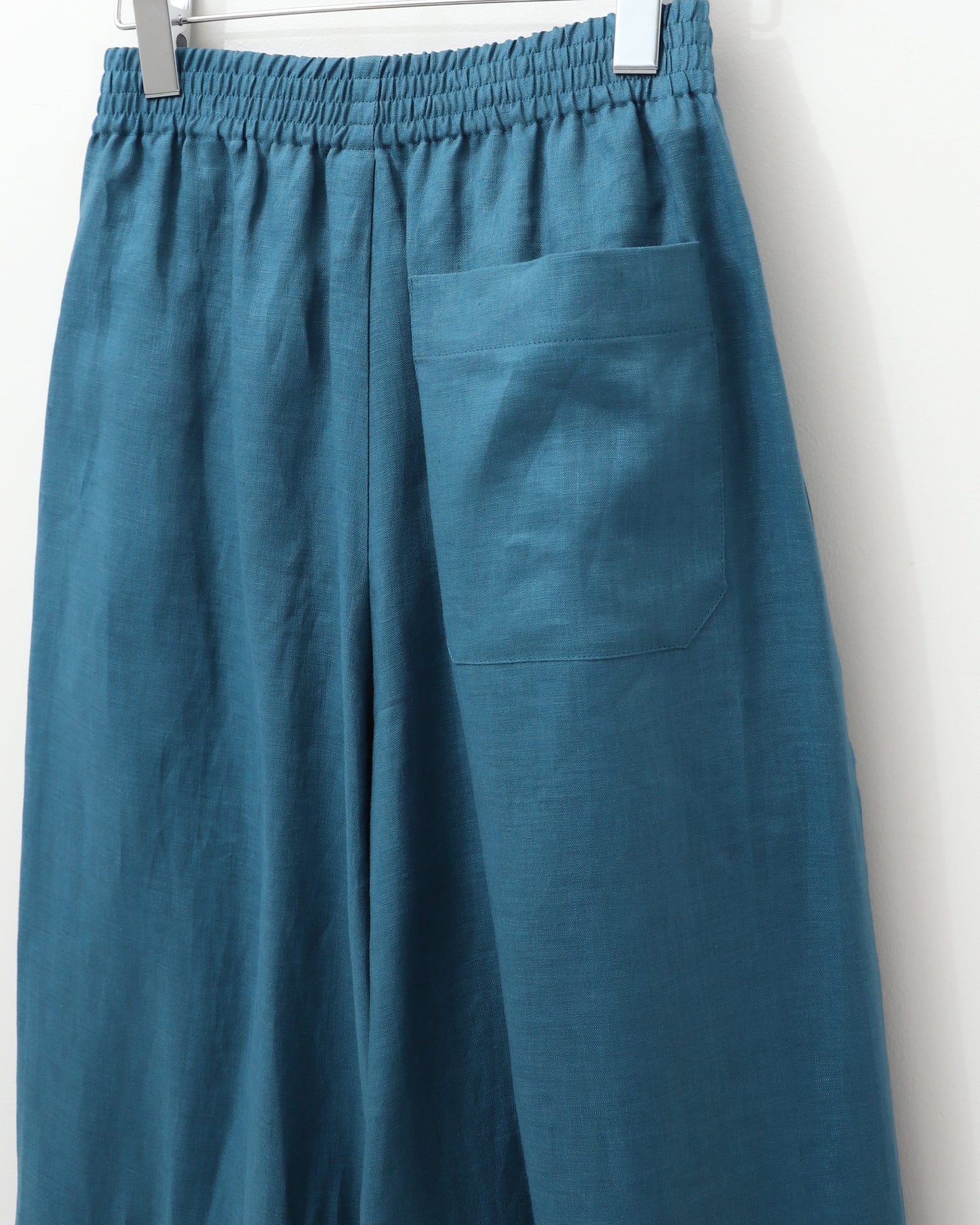 LINEN WIDE LEG PANTS 13268