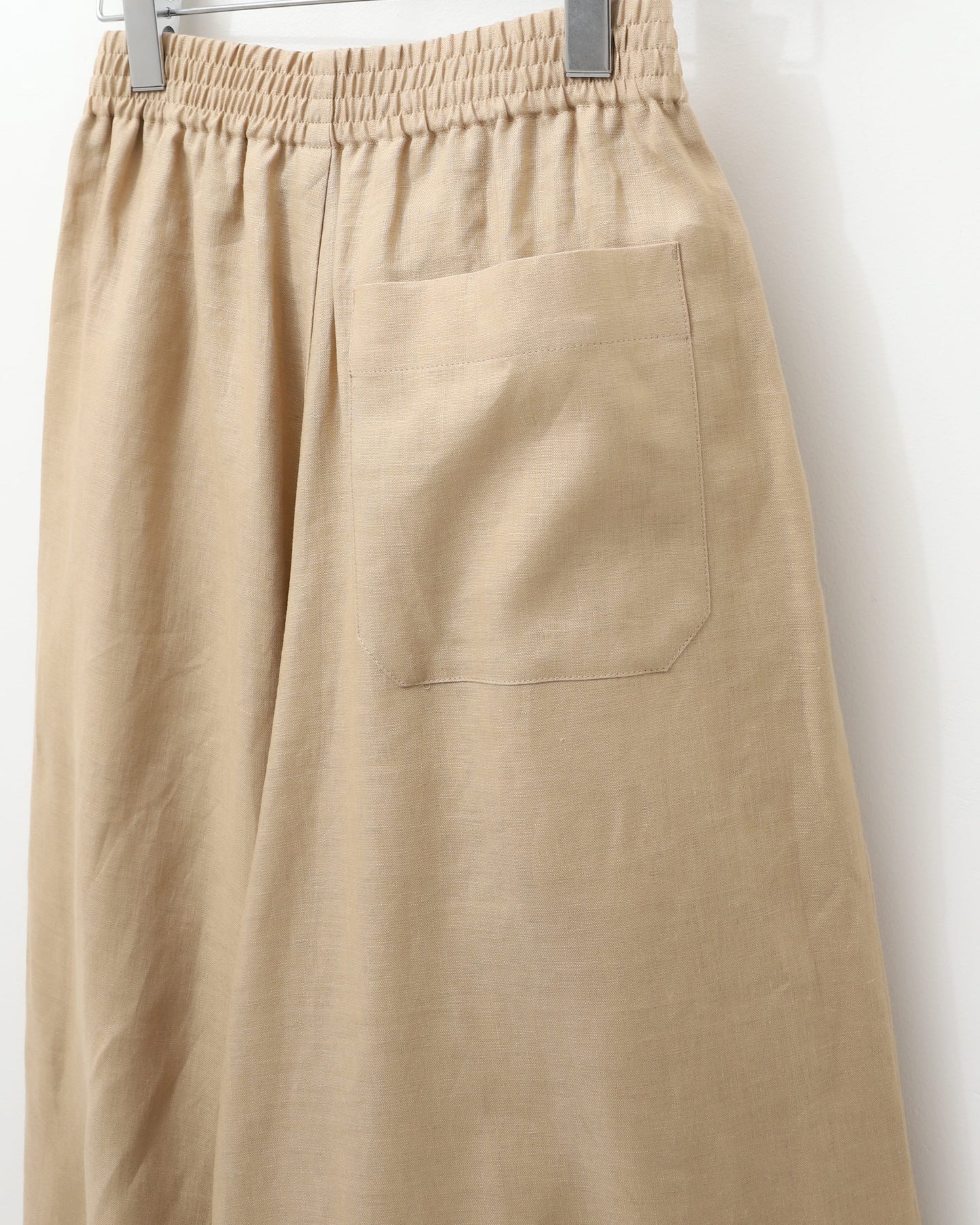 LINEN WIDE LEG PANTS 13268