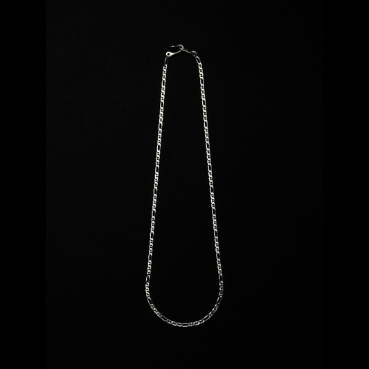 Stud Link Figaro Narrow Chain