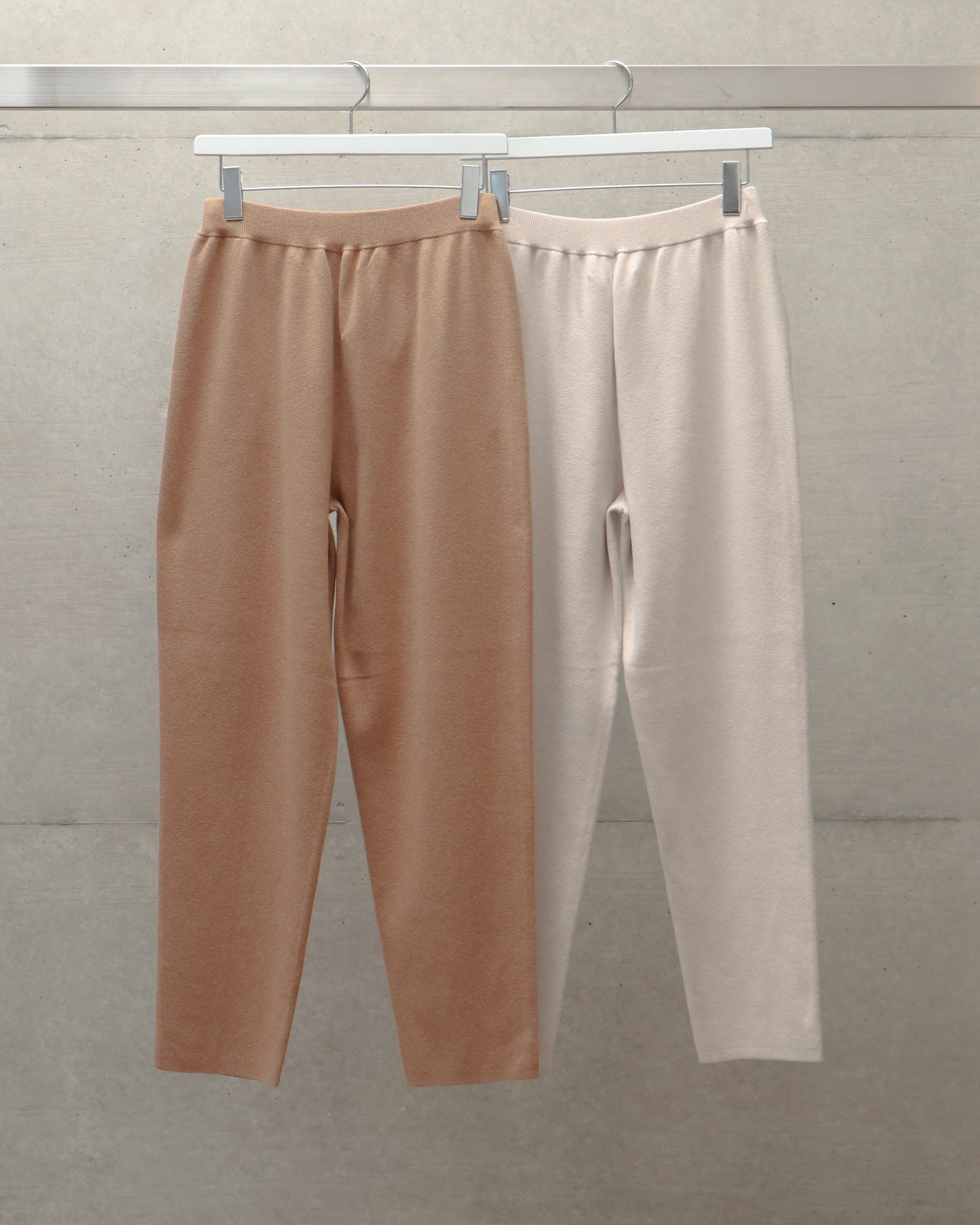 cotton smooth knit pants