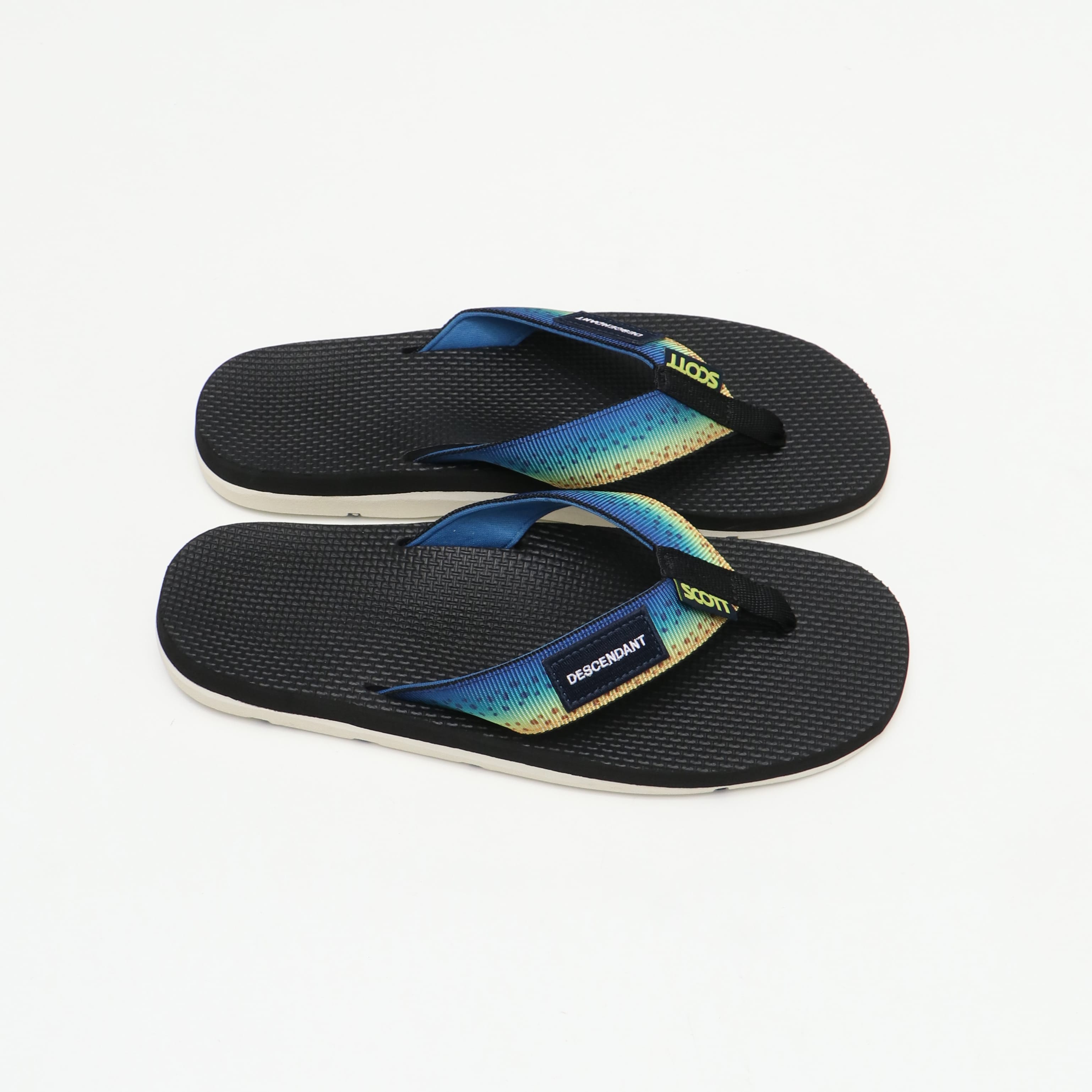 MAHI MAHI SANDAL. SCOTT. HAWAII BLACK