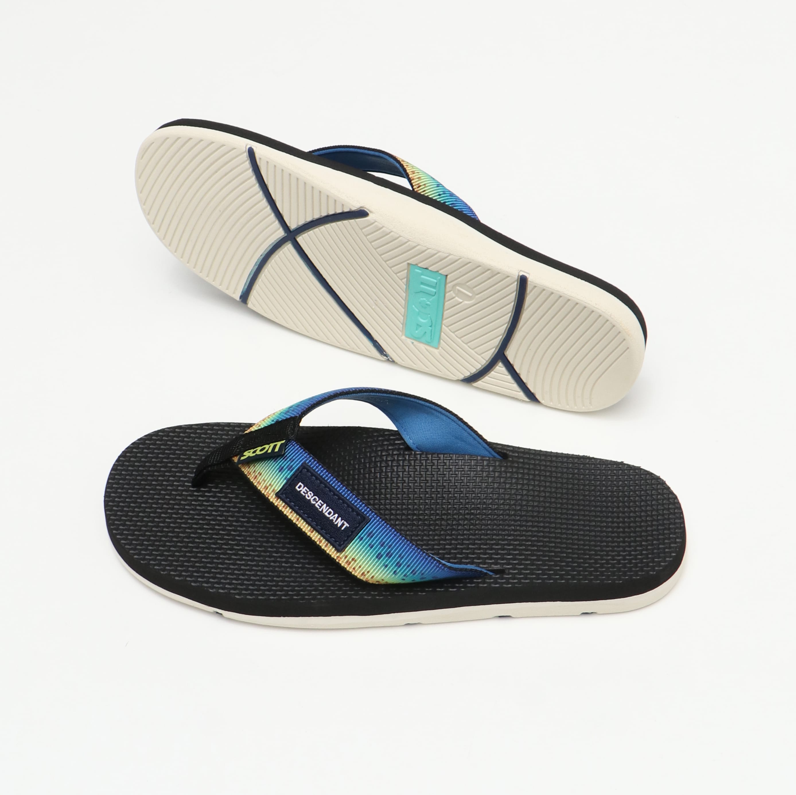 MAHI MAHI SANDAL. SCOTT. HAWAII BLACK