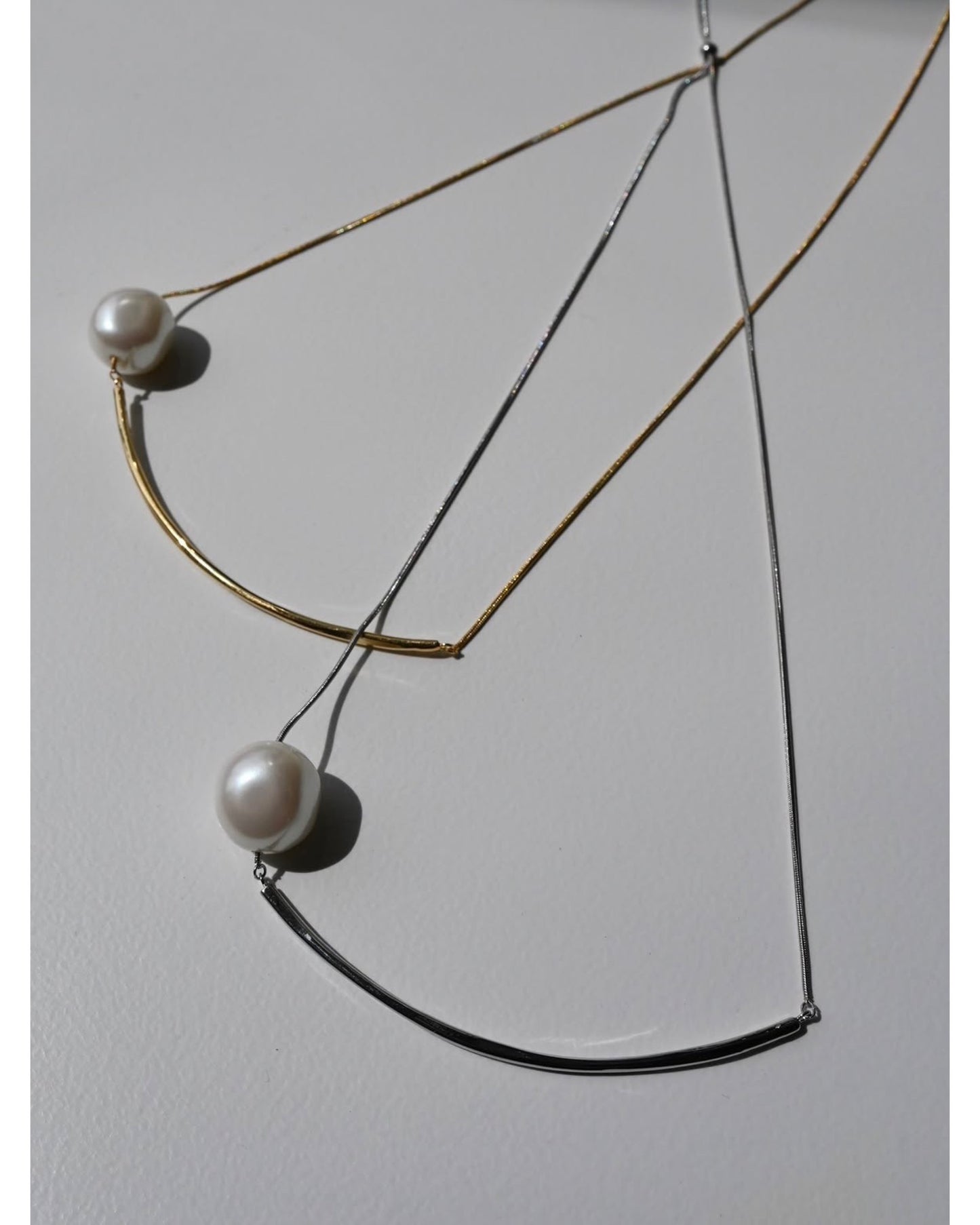 PEARL SLIDER NECKLACE