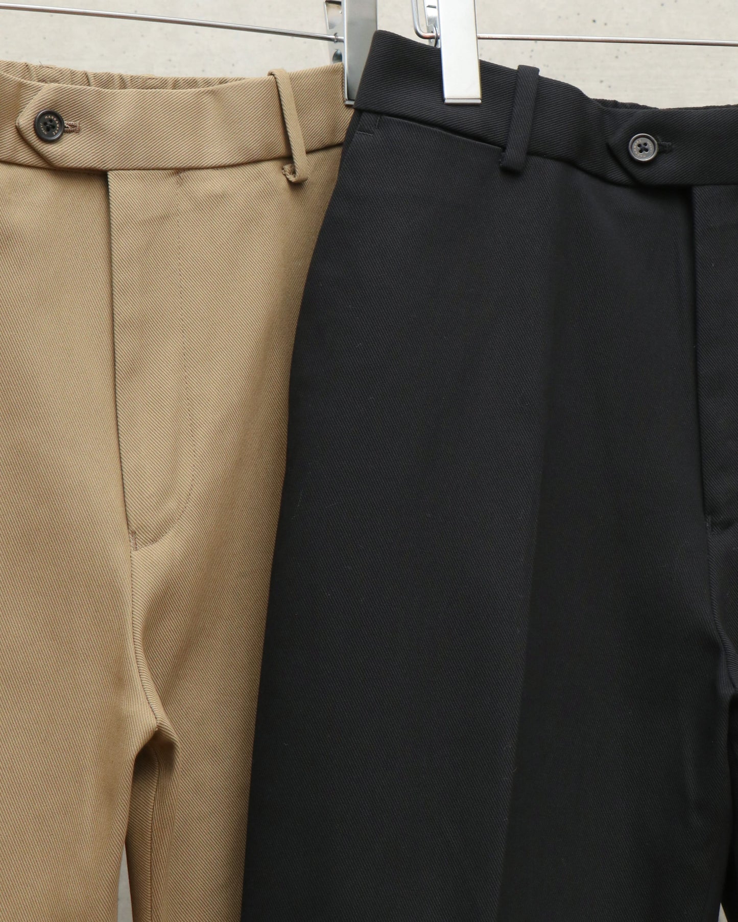 FRAT FRONT FLARED TROUSERS