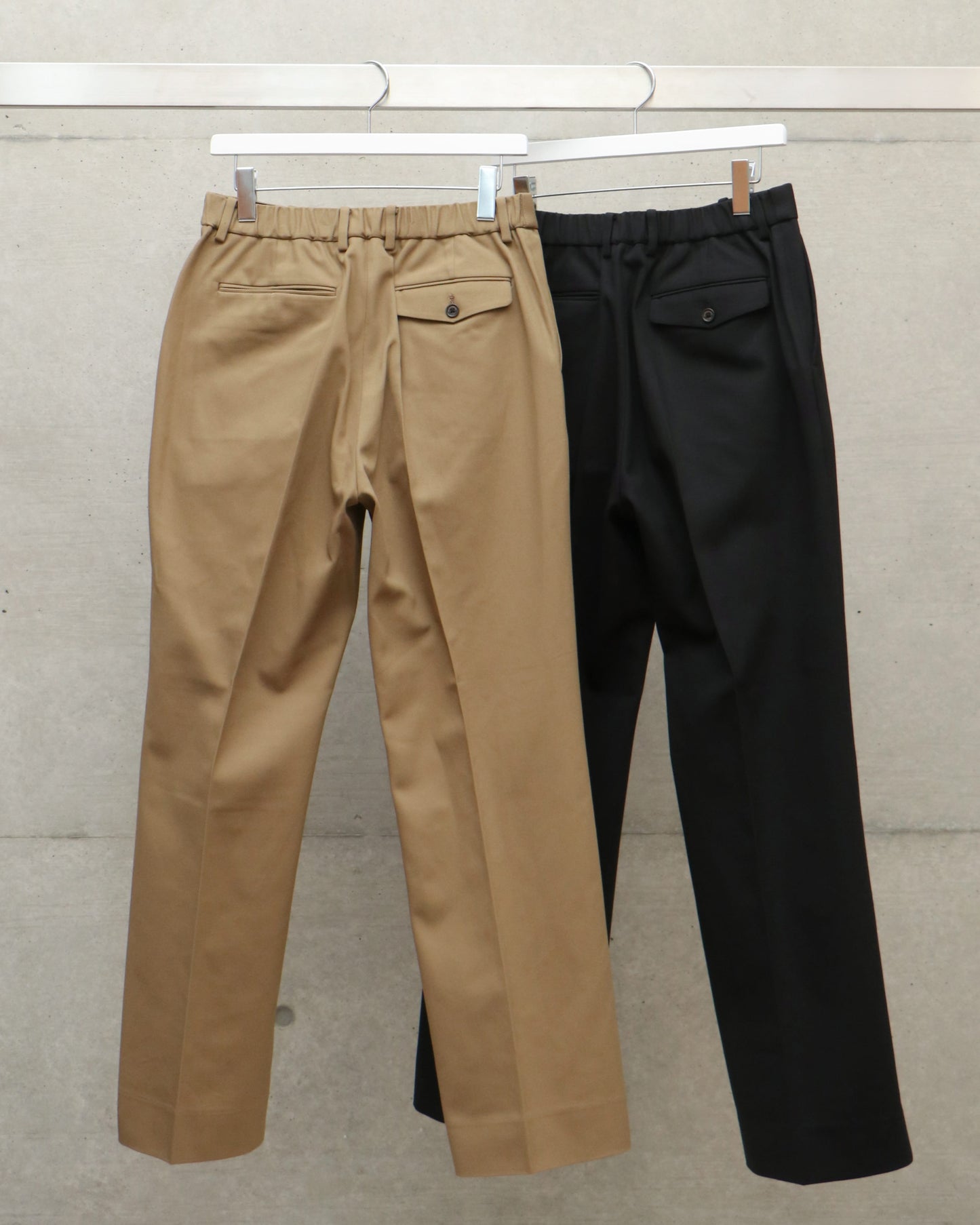 FRAT FRONT FLARED TROUSERS