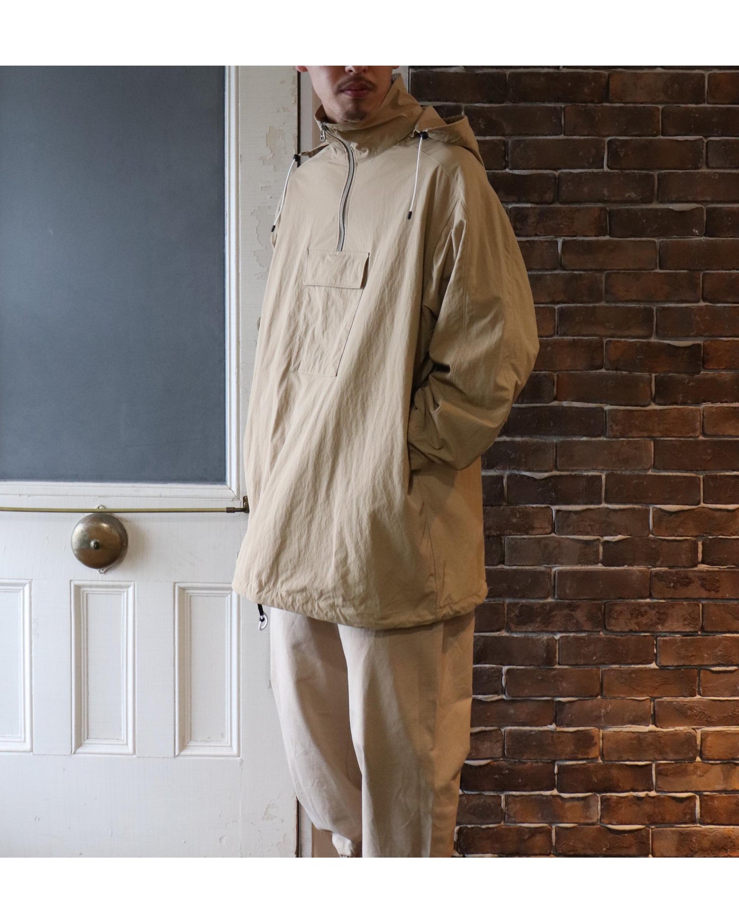 Unlikely 2way Anorak Parka BEIGE