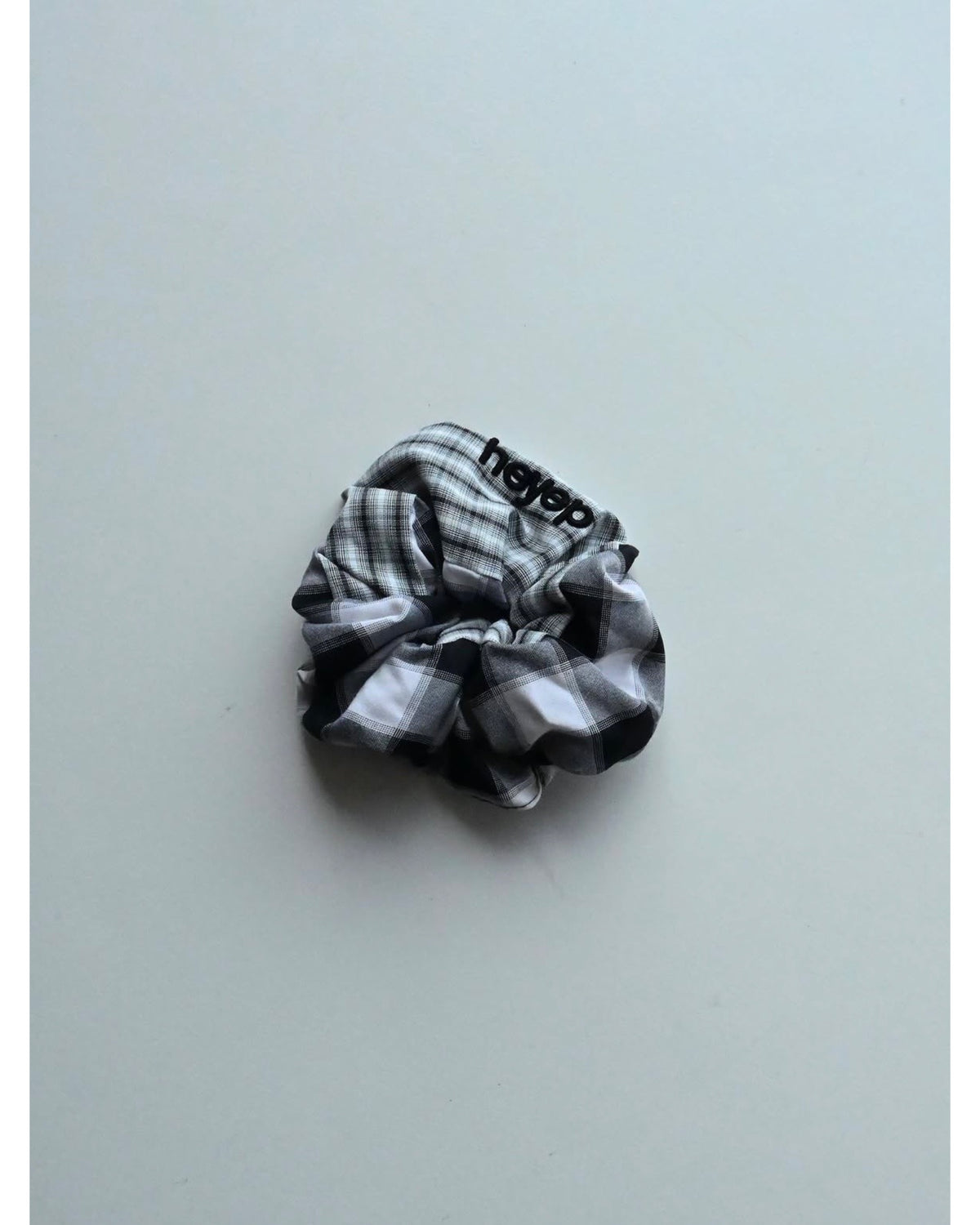 Dual Check Scrunchie