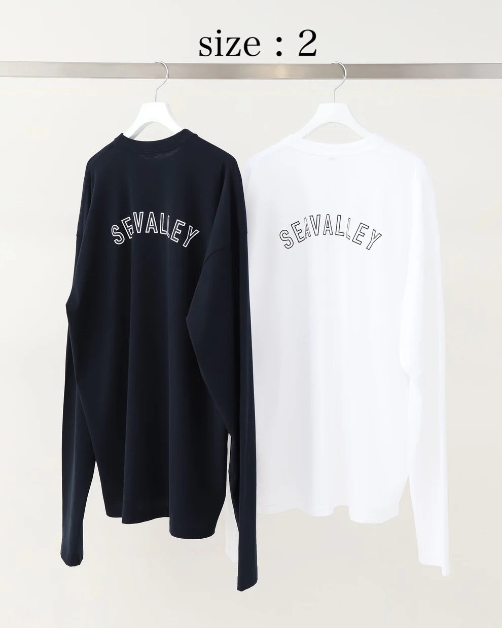 GRAPHIC L/S TEE(Seavalley Back Print)