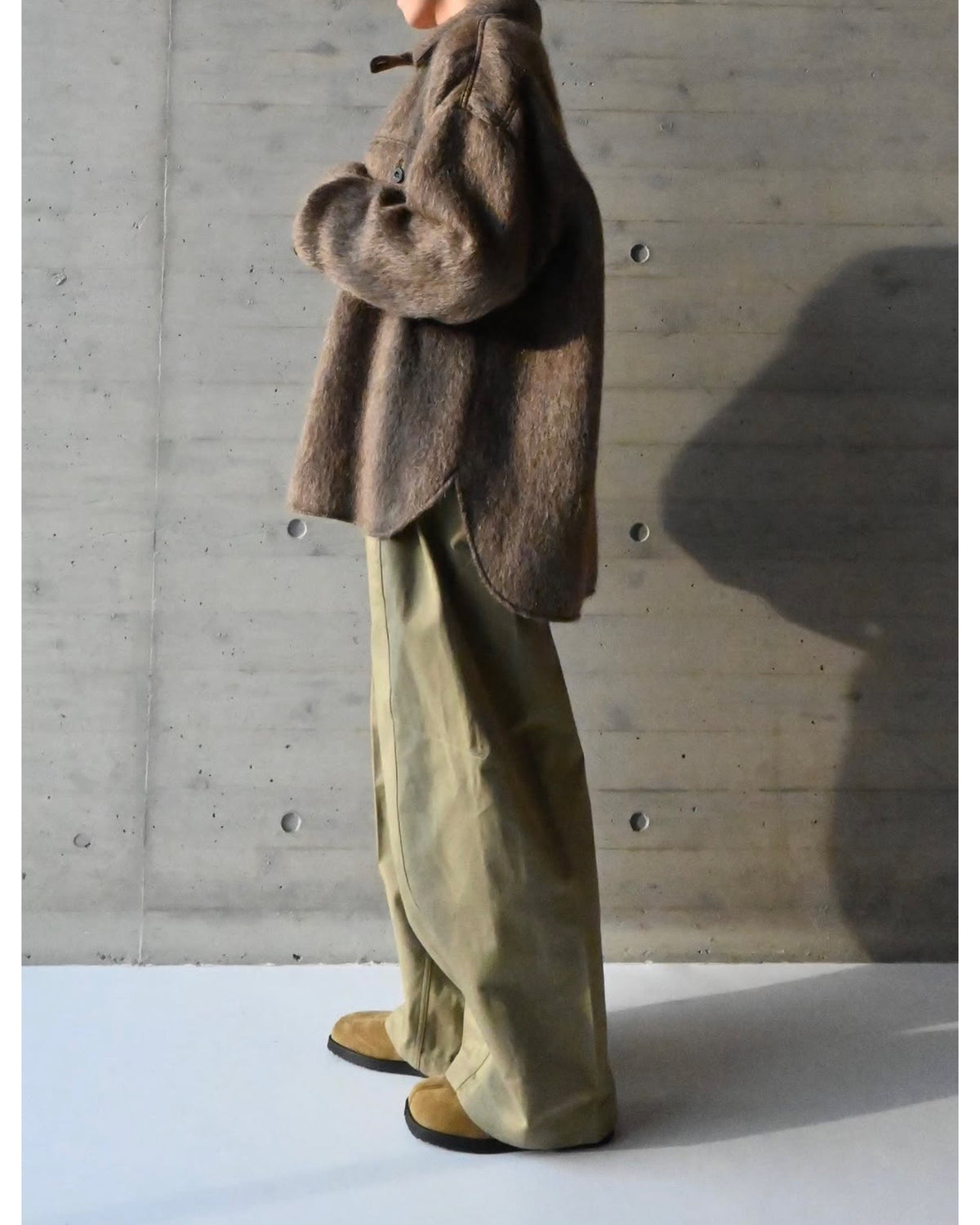 BARREL LEG CHINO TROUSERS 13348