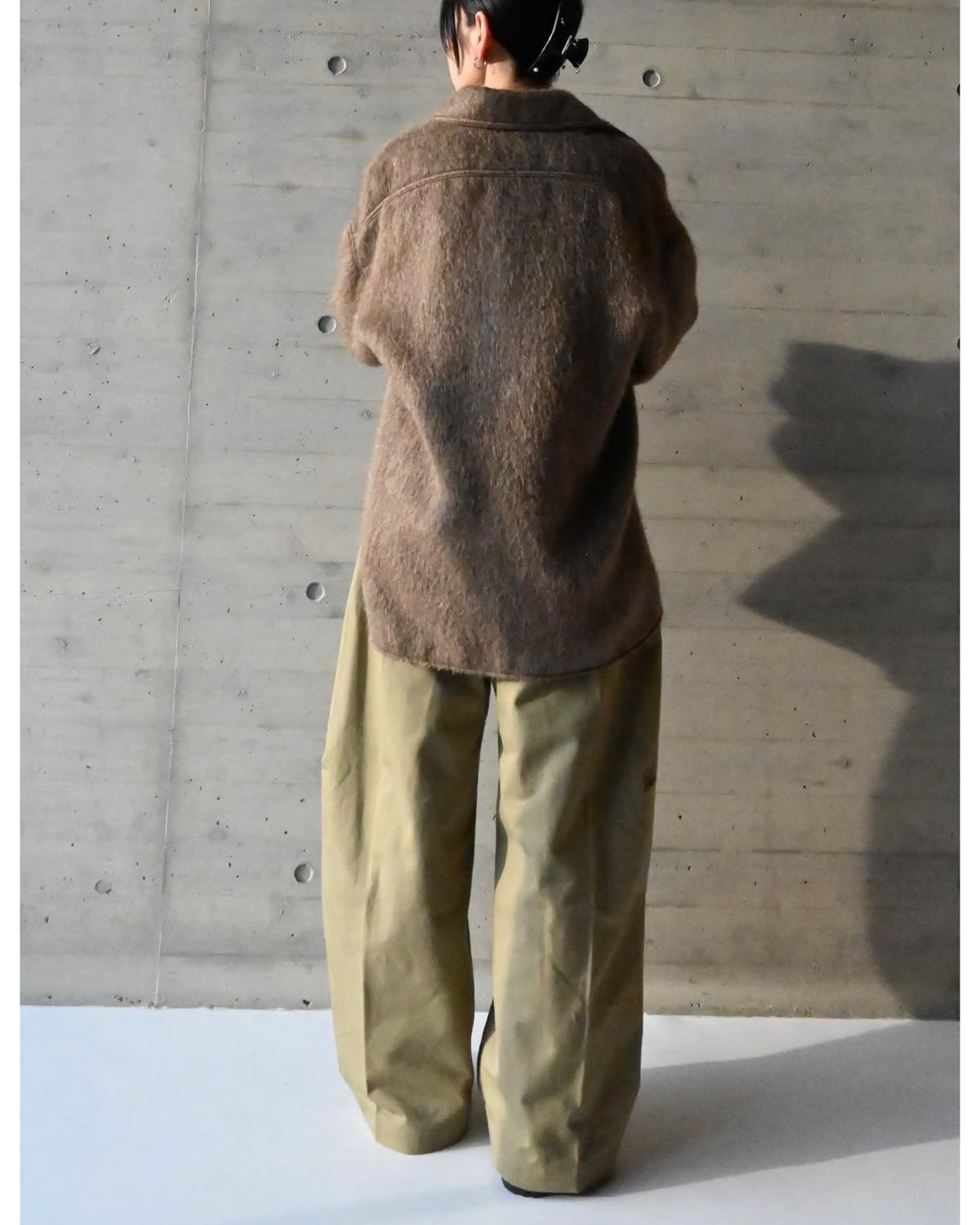 BARREL LEG CHINO TROUSERS 13348