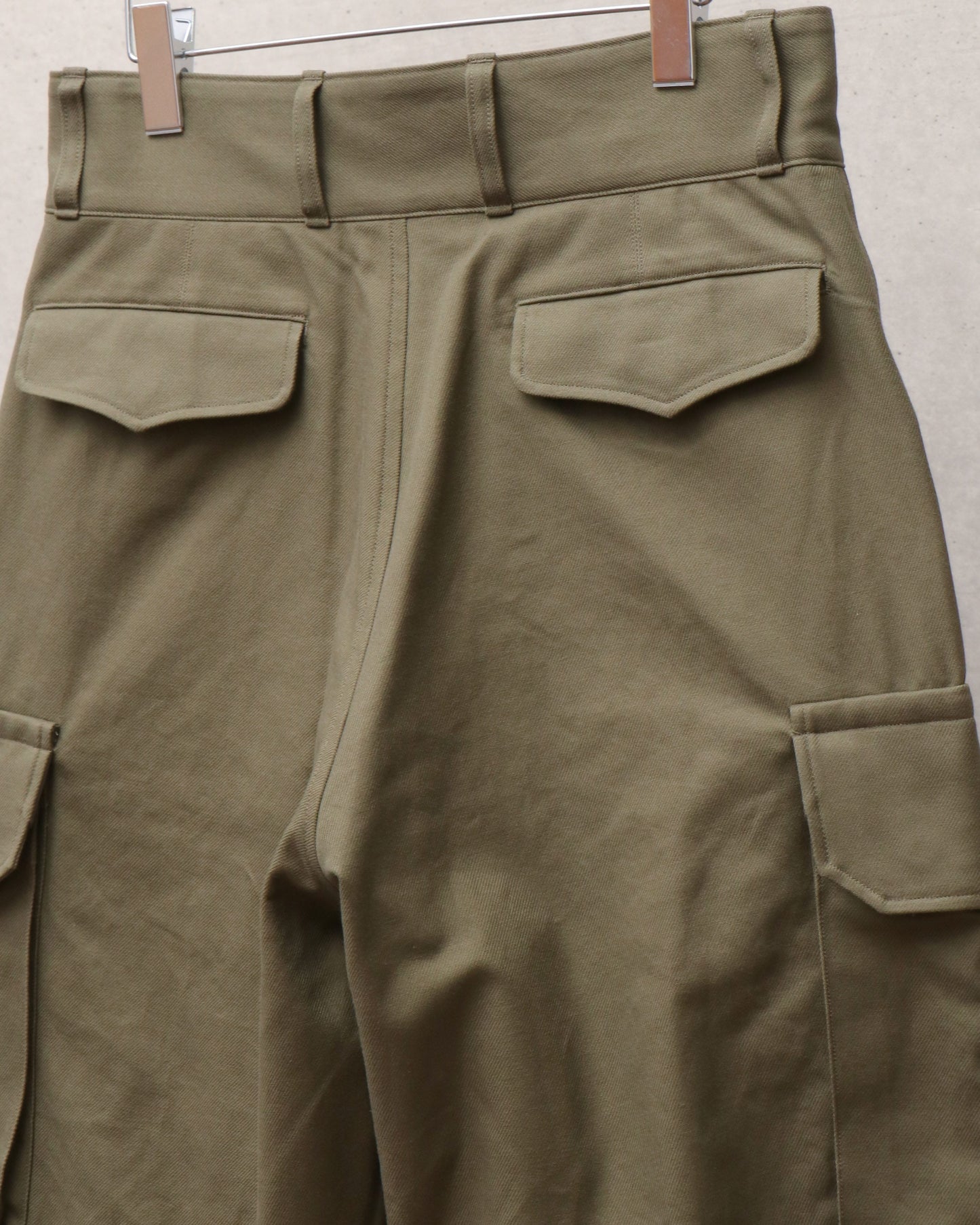 Cotton Serge 47 Pants OLIVE