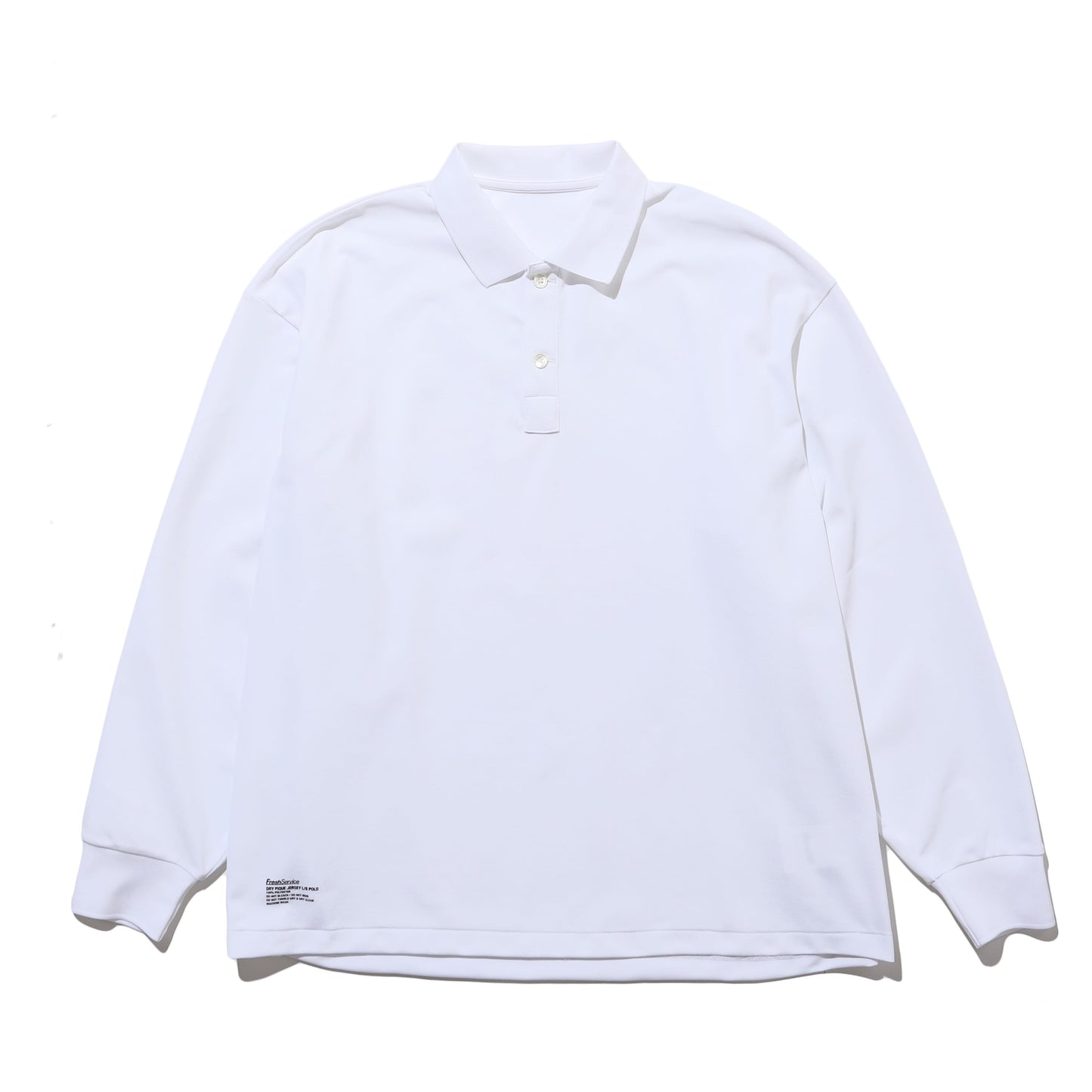 DRY PIQUE JERSEY L/S POLO