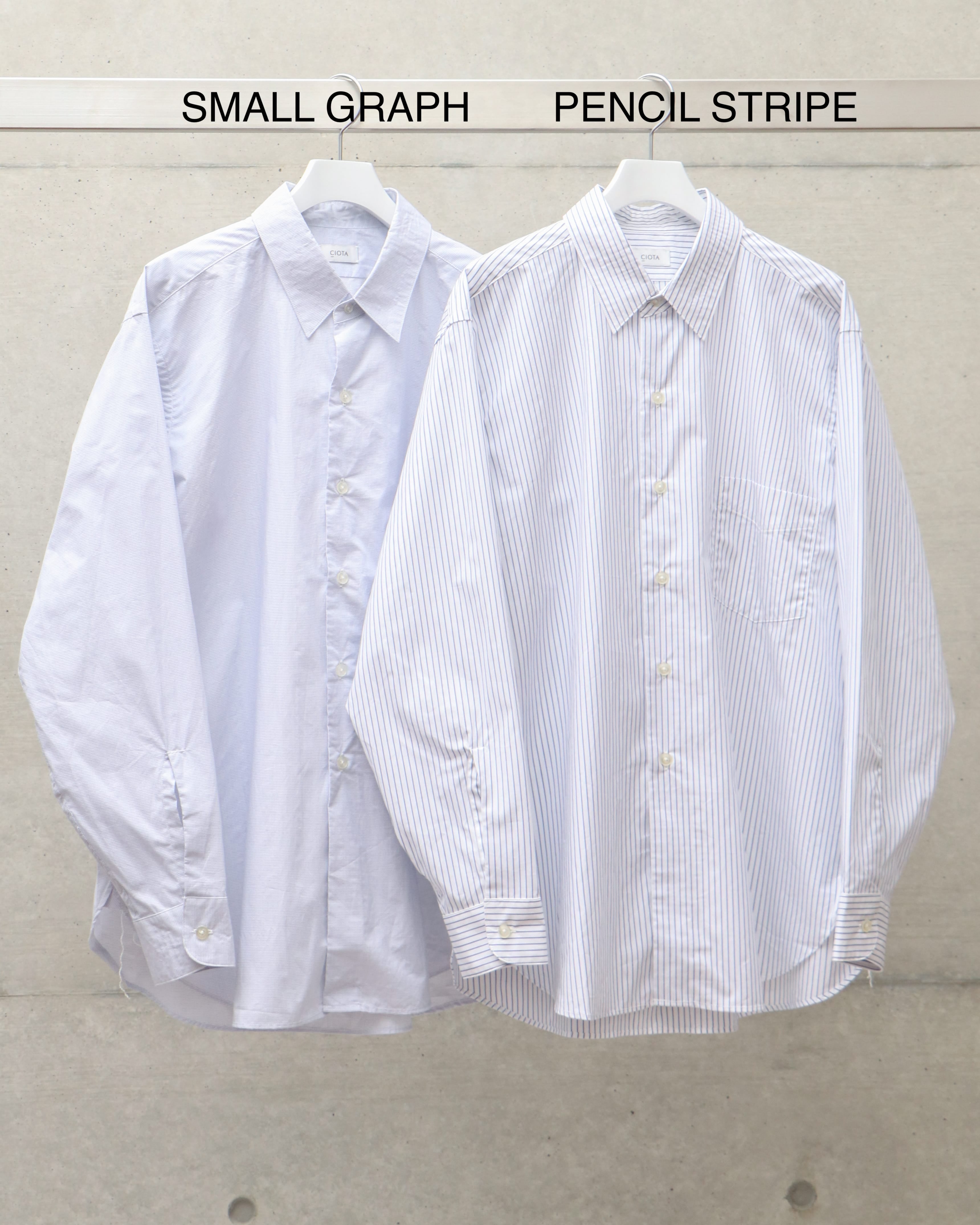 CIOTA Regular Collar Shirt  2022SS サイズ6