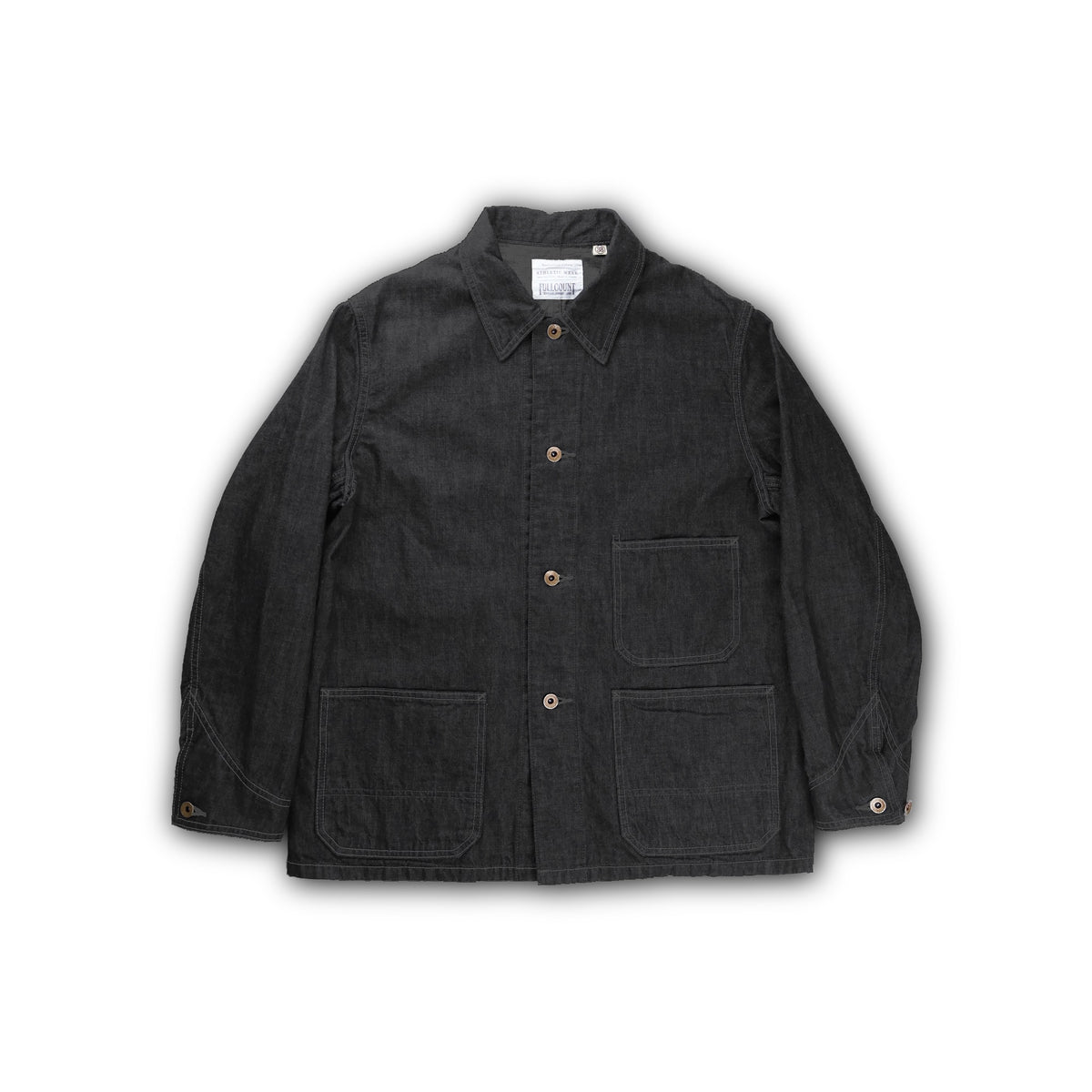 Black Black Denim Chore Jacket