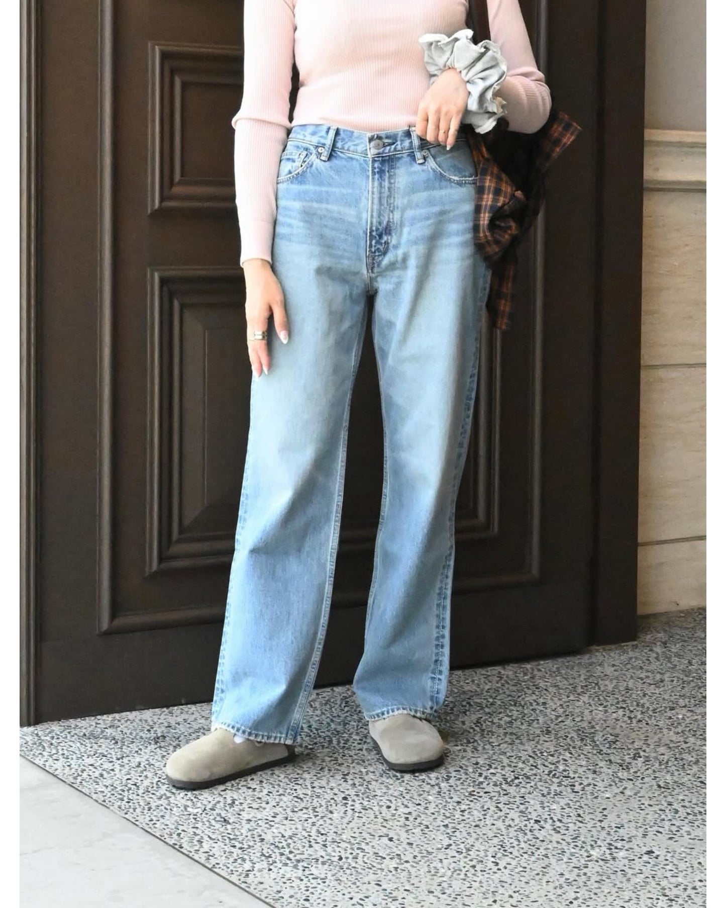 Sweat Fabric Scrunchie - Medium