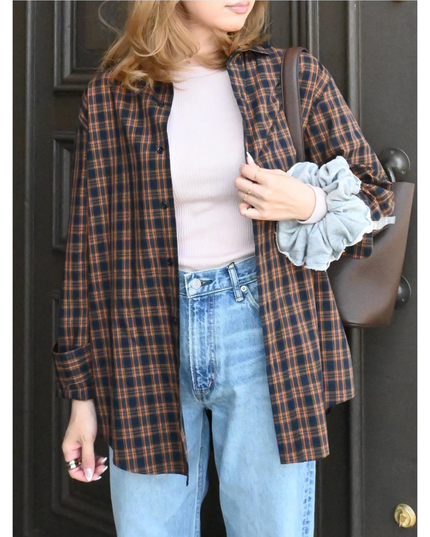 Sweat Fabric Scrunchie - Medium