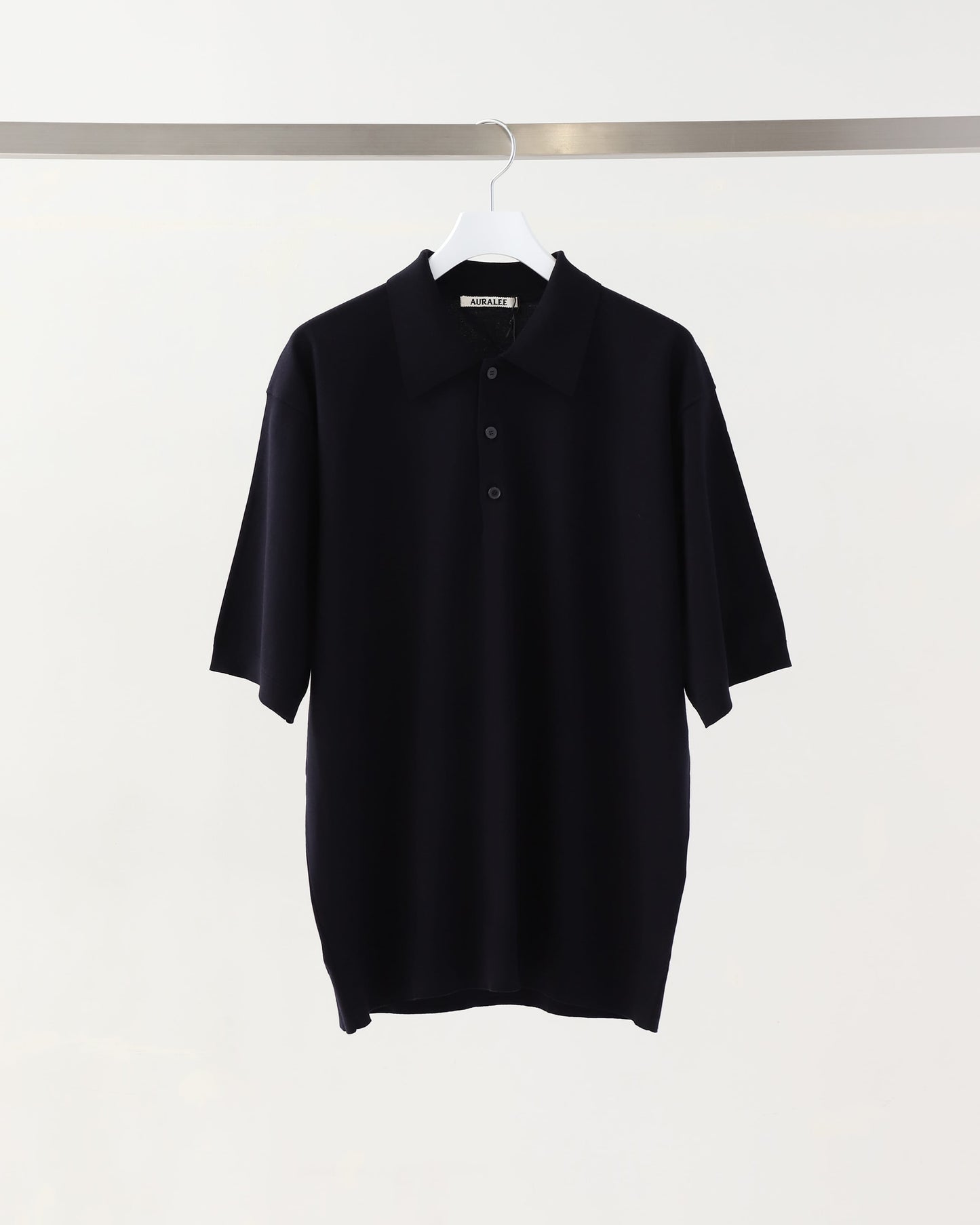 SUPER HIGH GAUGE COTTON KNIT POLO