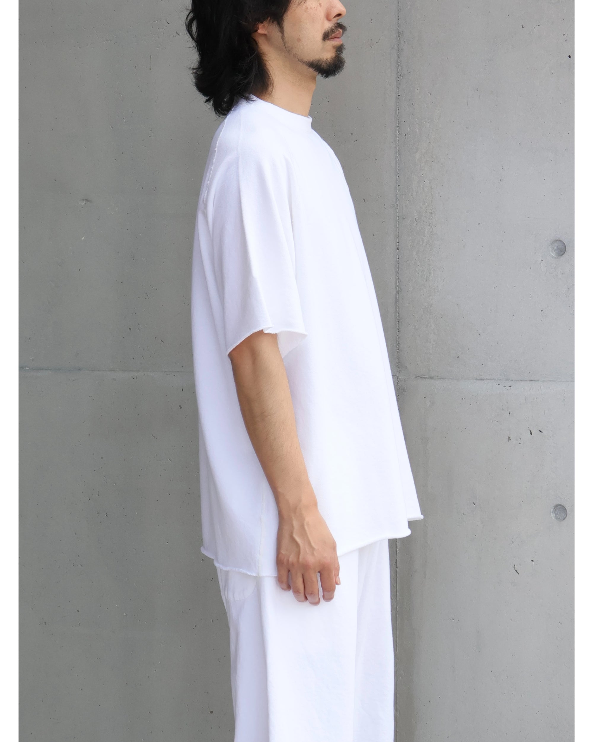 【試着のみ】25ss COMOLI LWコットン裏毛 半袖クルー サイズ4 COMOLI 25SS 6月13日(金) 発売 . LWコットン裏毛 半袖クルー