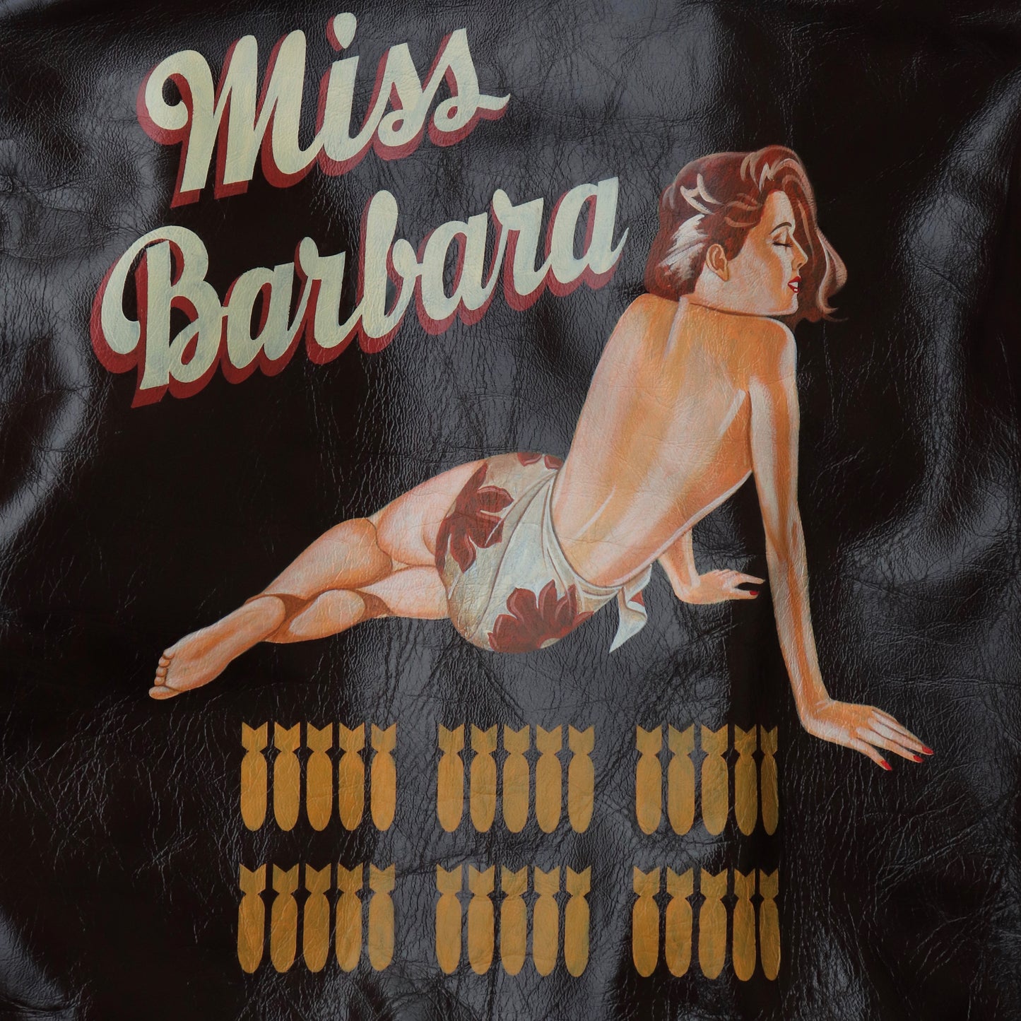 Type A-2 ROUGHWEAR CLOTHING CO.BACK PAINT"MISS BARBARA"