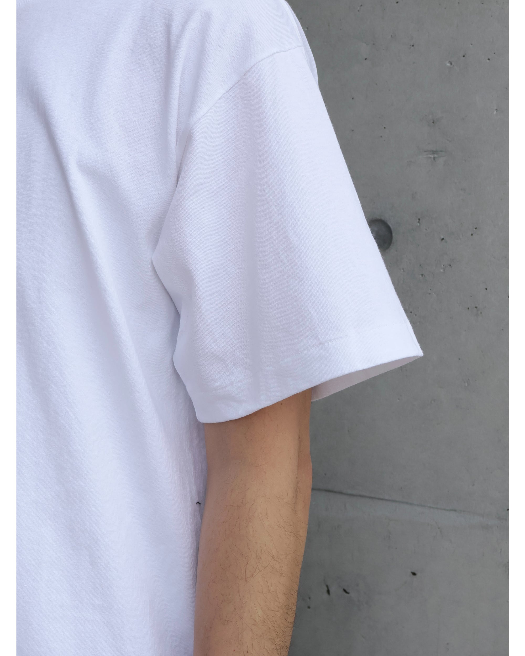 コットンジャージ 半袖Tシャツ WHITE – TIME AFTER TIME