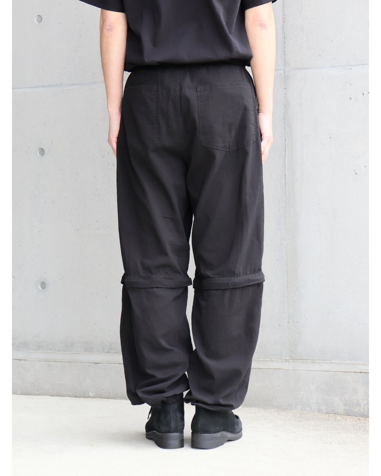 オックス コンバーティブルパンツ BLACK