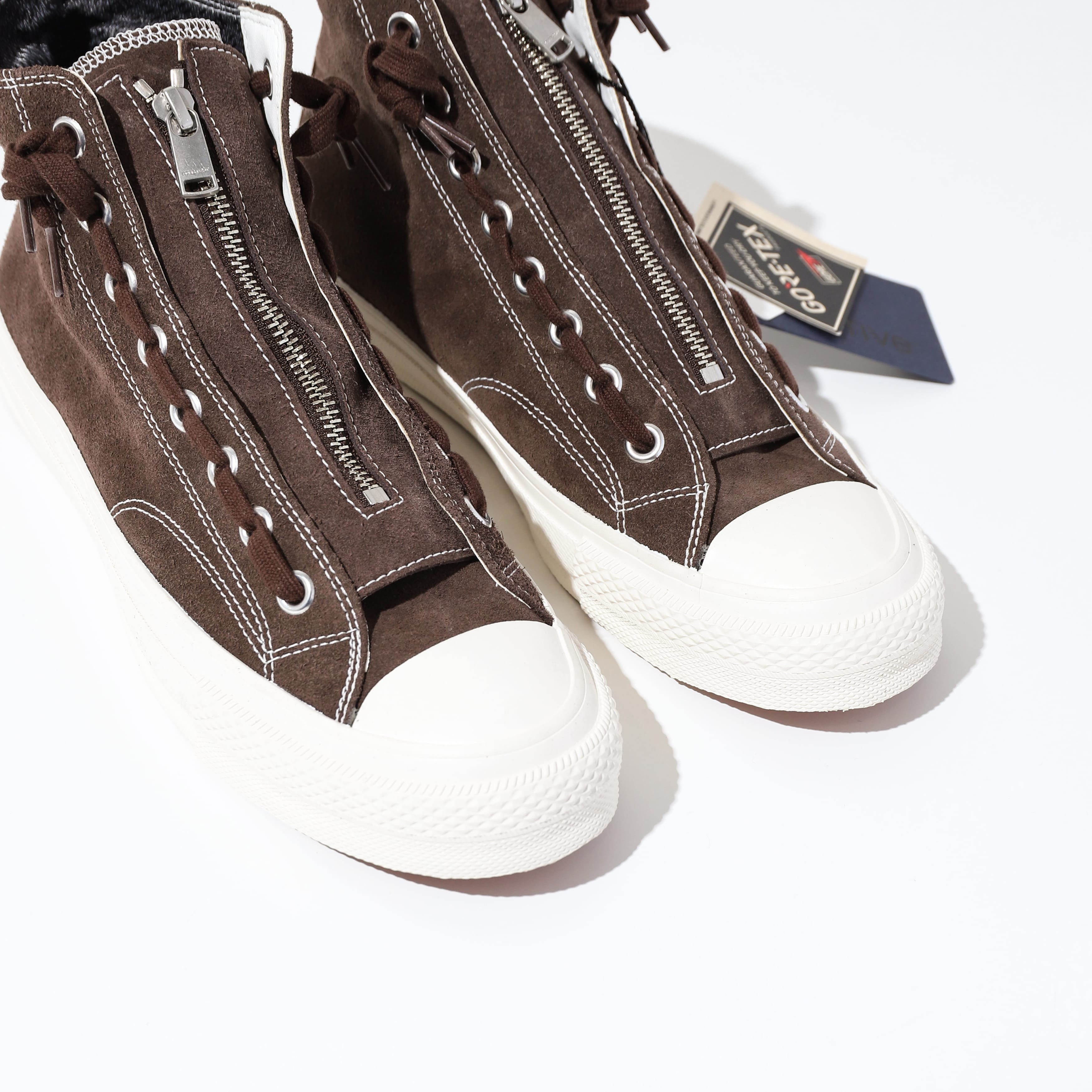 【nonnative】DWELLER TRAINER HI COW LEATHER WITH GORE-TEX by SPINGLE MOVE