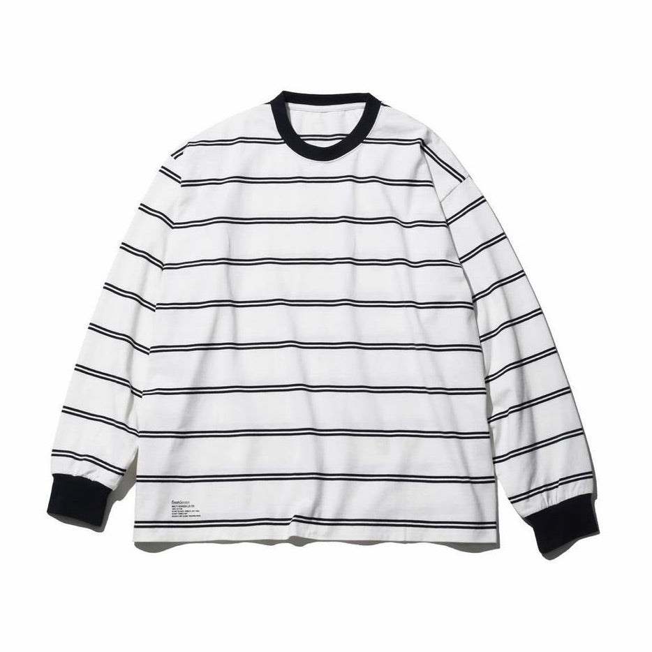 MULTI BORDER L/S TEE