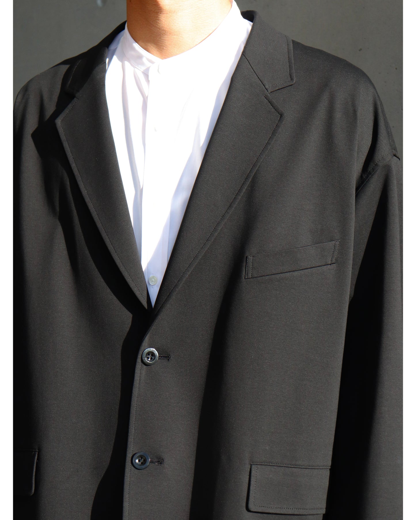 Compact Ponte Jacket BLACK