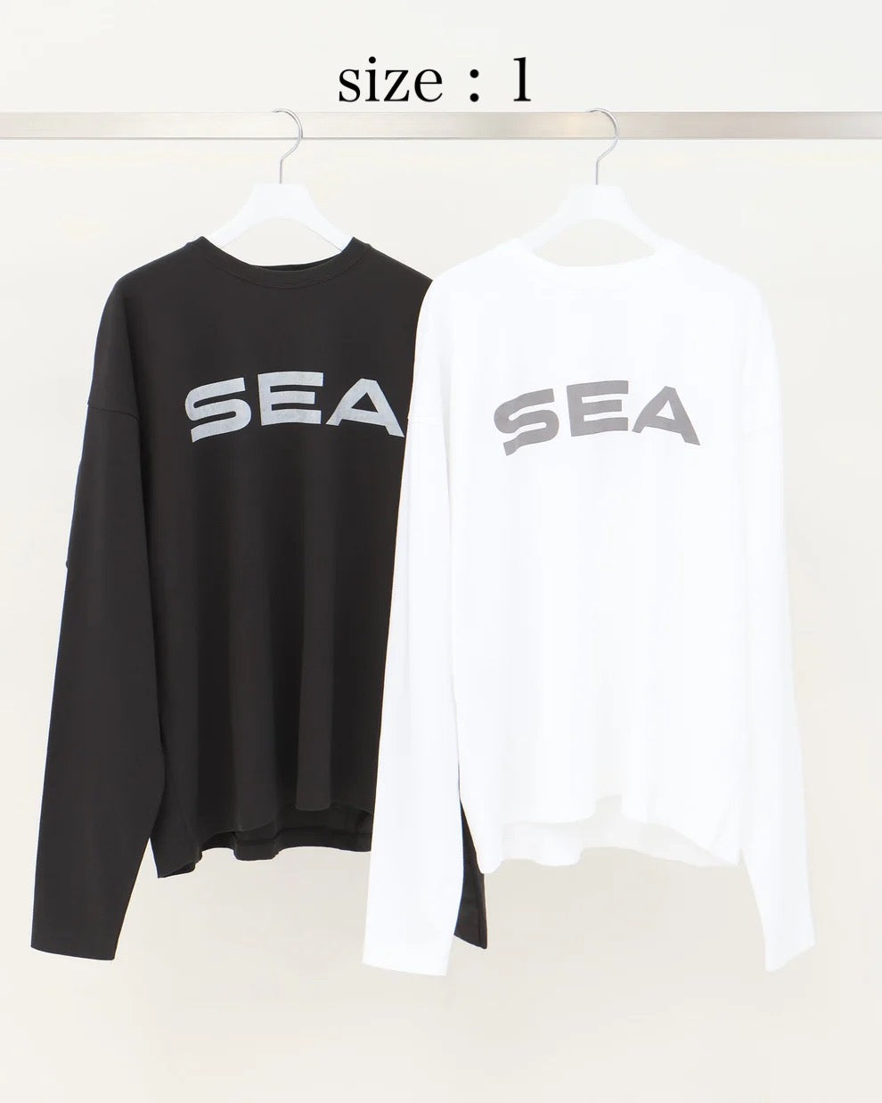 GRAPHIC L/S TEE (SEA)