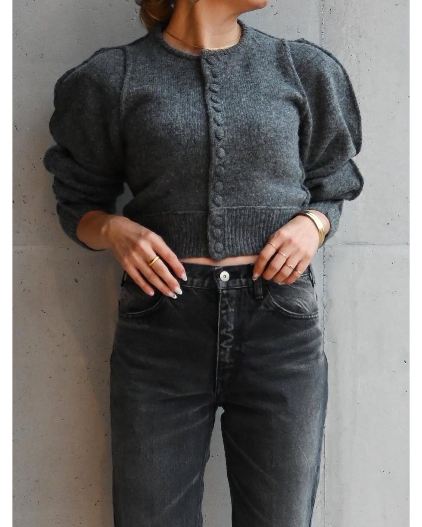 Shoulder Cardigan
