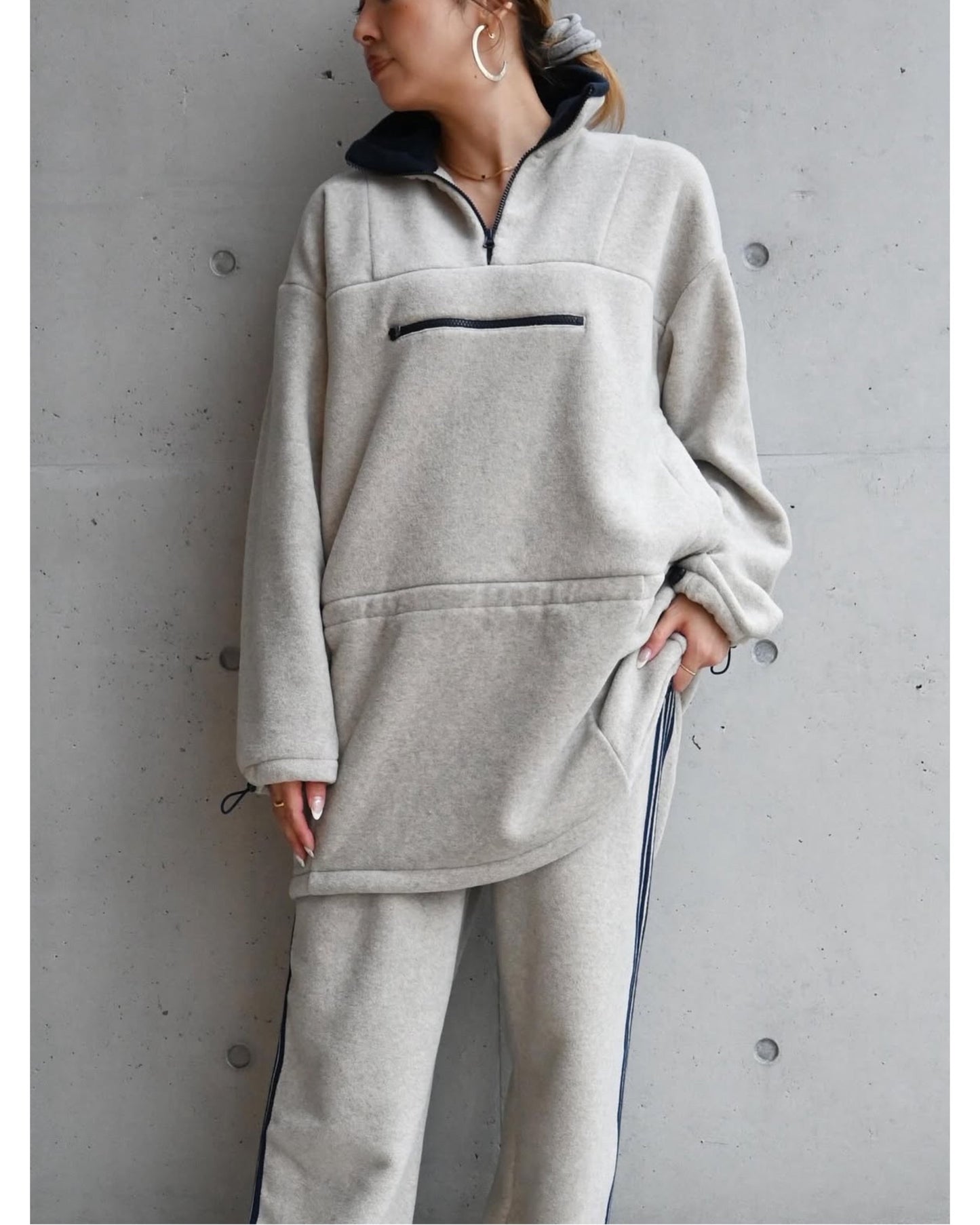 Fleece Loose Fit P/O
