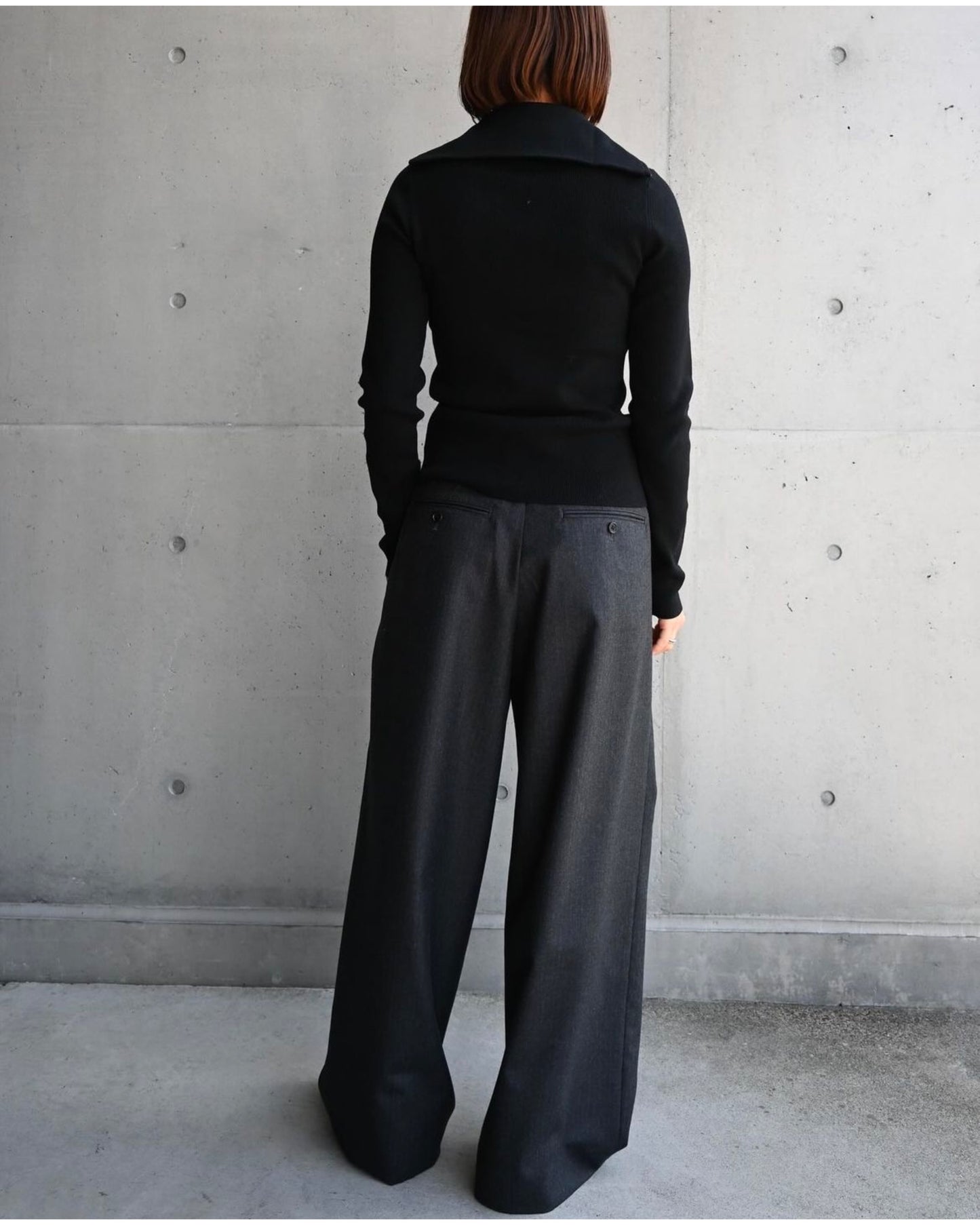 Wool Gabardine Transform Pants