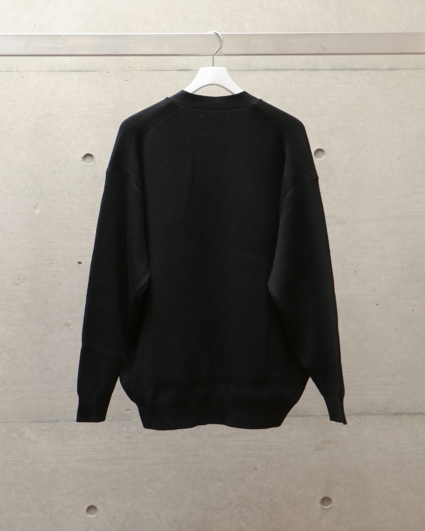 High Density Cardigan BLACK