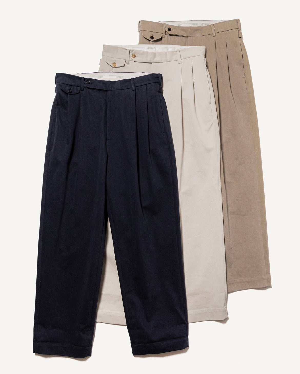 Type.2 Chino Trousers BEIGE