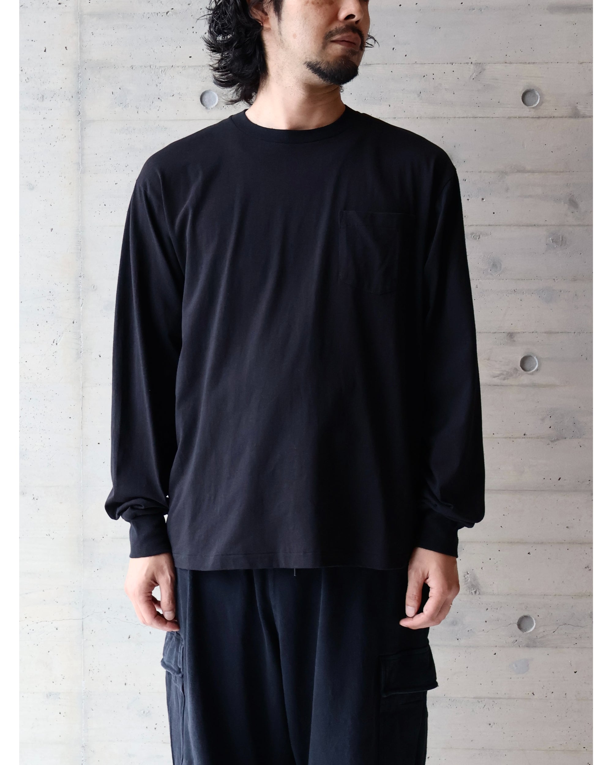 サープラス 長袖Tシャツ BLACK – TIME AFTER TIME