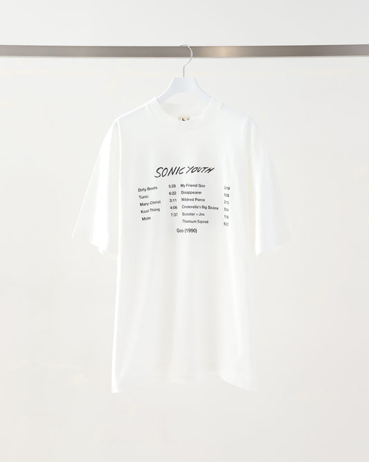 Goo Print Tee STANDARD WHITE