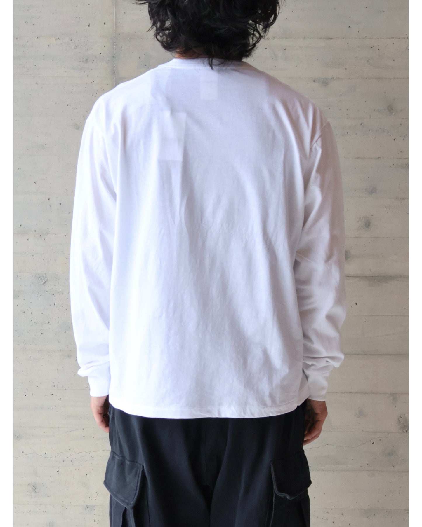 サープラス 長袖Tシャツ WHITE