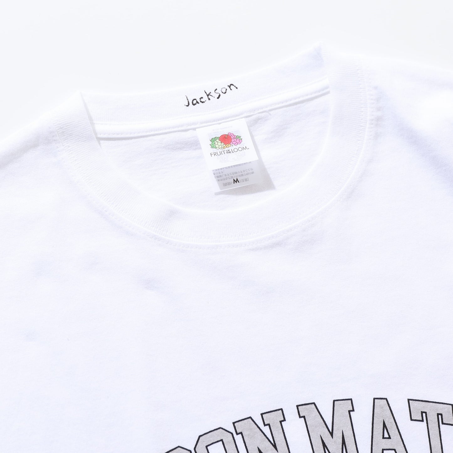 FRUIT OF THE LOOM × JM Logo Tee