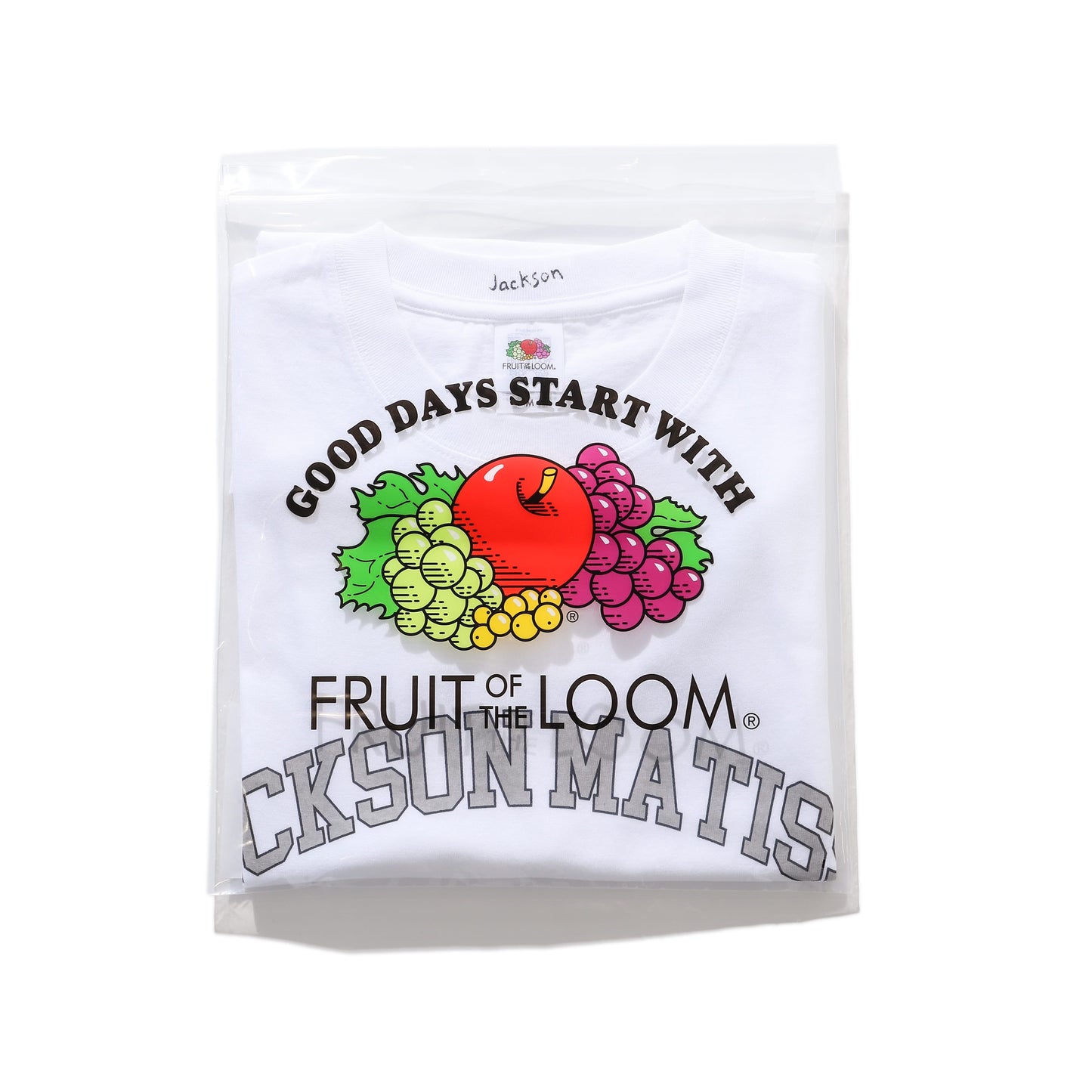 FRUIT OF THE LOOM × JM Logo Tee