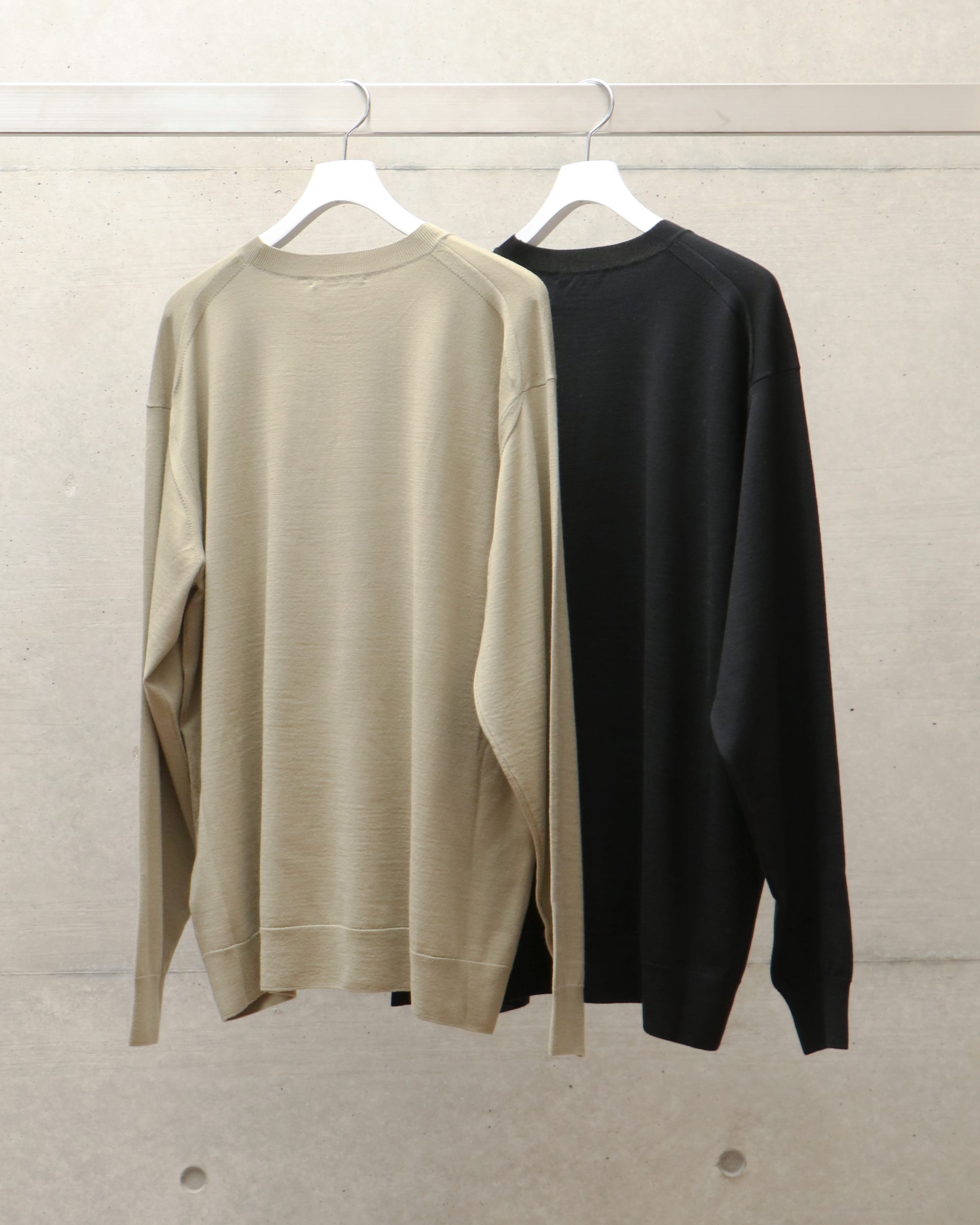 SUPER HIGH GAUGE WOOL KNIT P/O