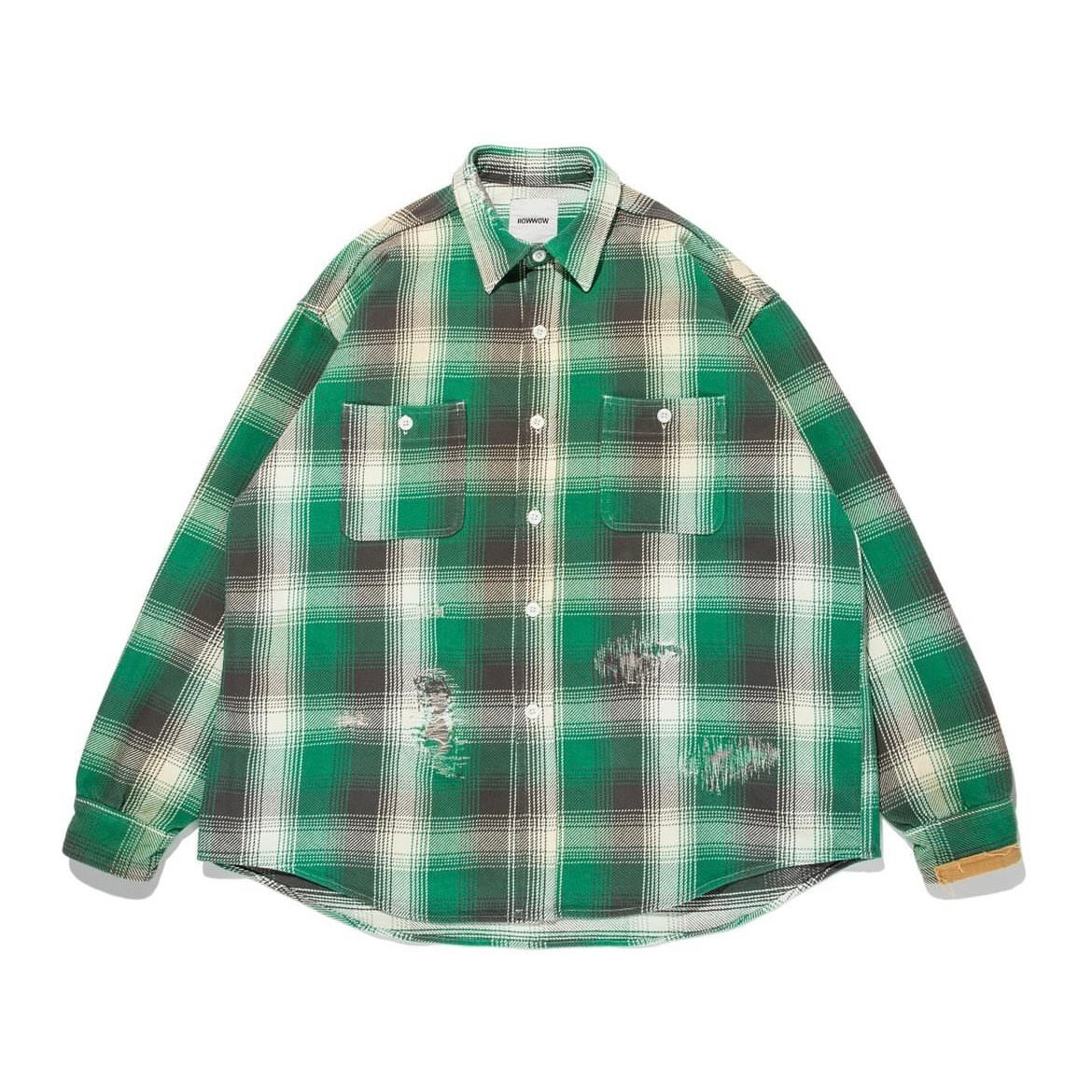 HEAVY WEIGHT FLANNEL SHIRTS AGING