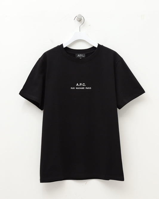 T-SHIRT PETITE RUE MADAME H BLACK