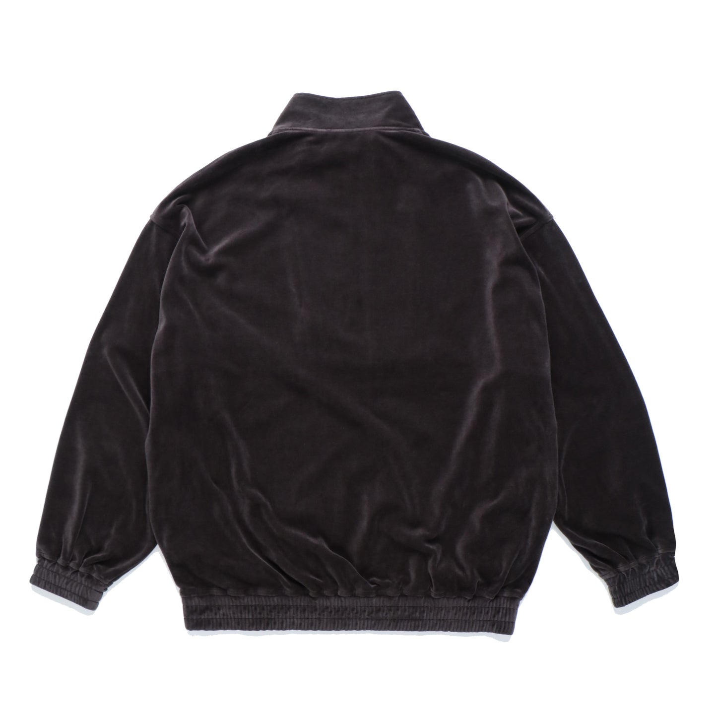 VELOUR JERSEY PULLOVER
