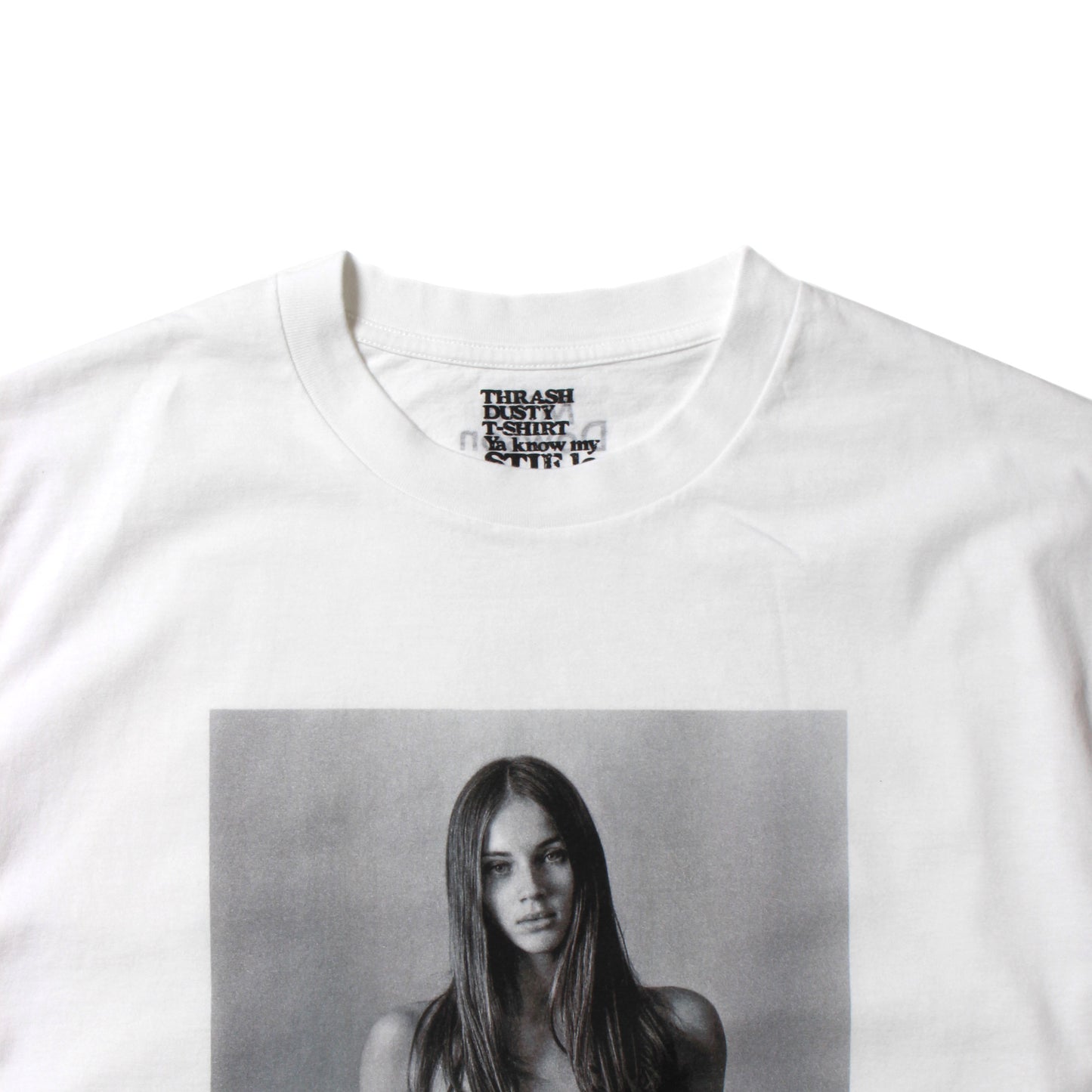 MIKE DOWSON “Naked Fashion Girls”×Stie-lo "Naked Girl" Crewneck T-SH