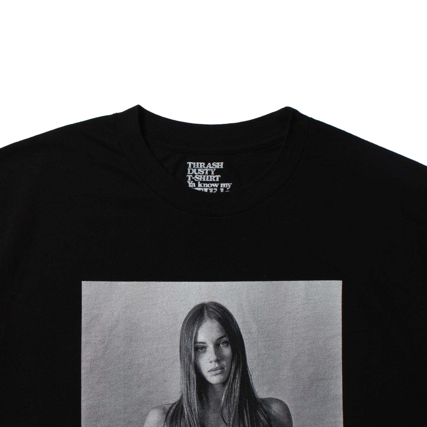 MIKE DOWSON “Naked Fashion Girls”×Stie-lo "Naked Girl" Crewneck T-SH
