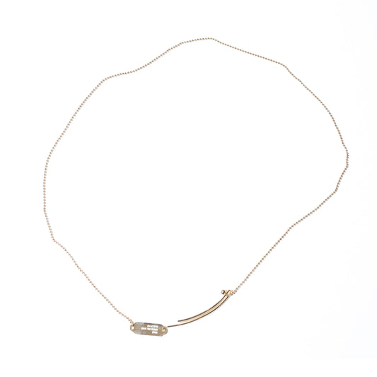 BALL CHAIN NECKLACE(LONG) 19305