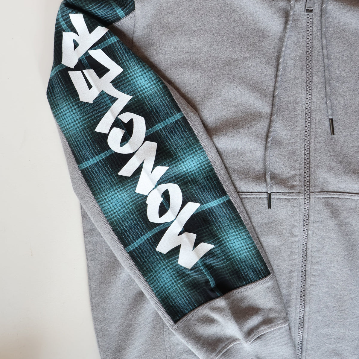 CHECKPANELLING HOODIE