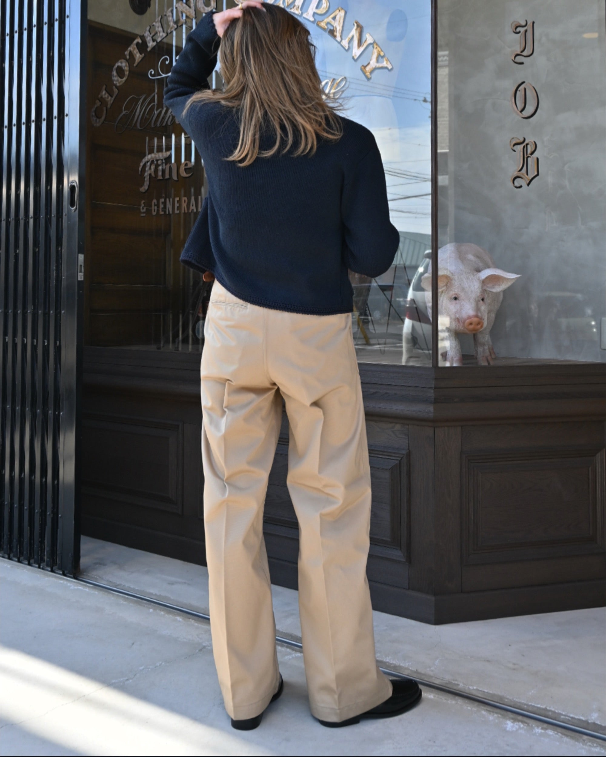 T/C WEST POINT ARMY WIDE LEG CHINOS 13316 – TIME AFTER TIME