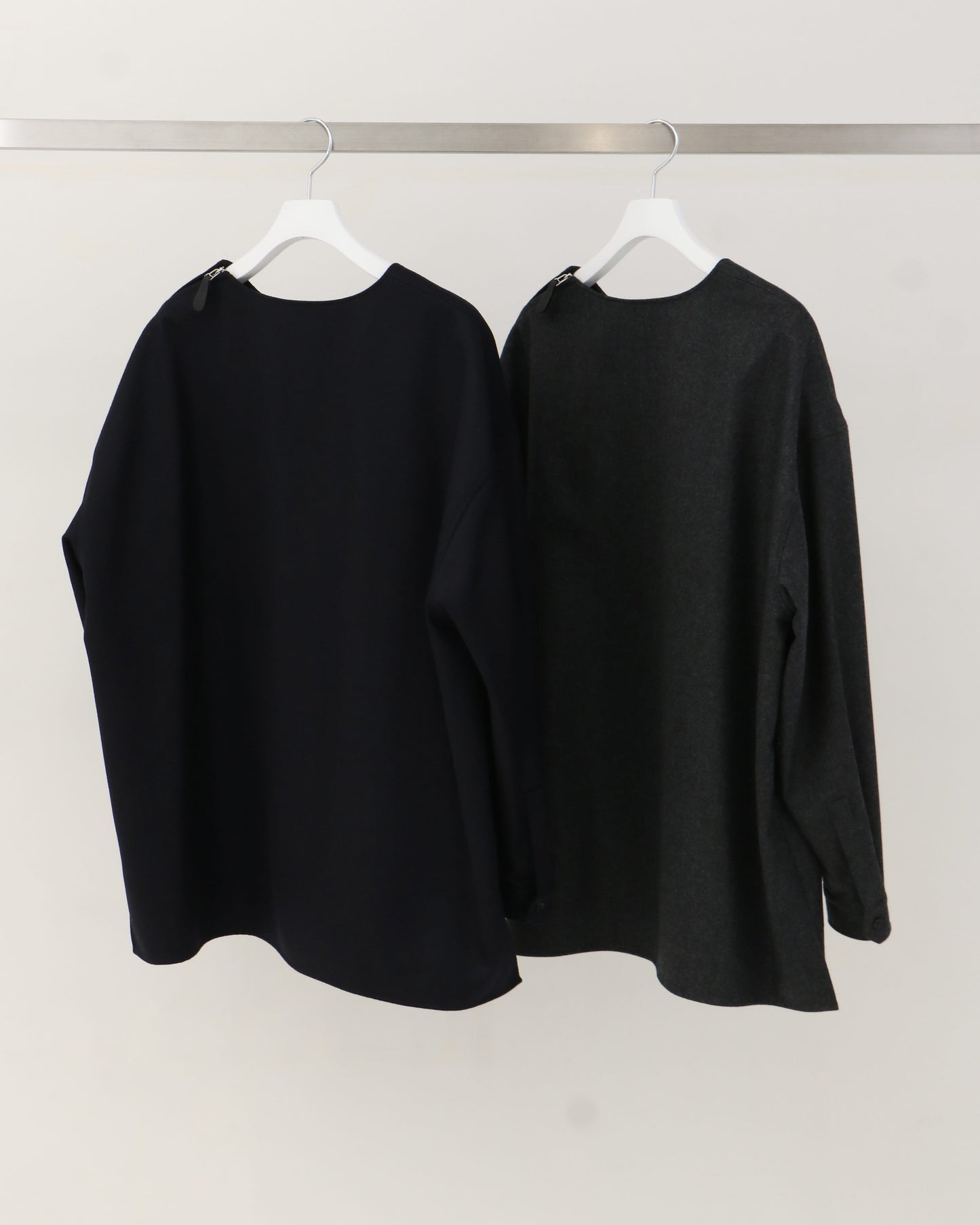 THE SIDE ZIP PULLOVER SHIRT